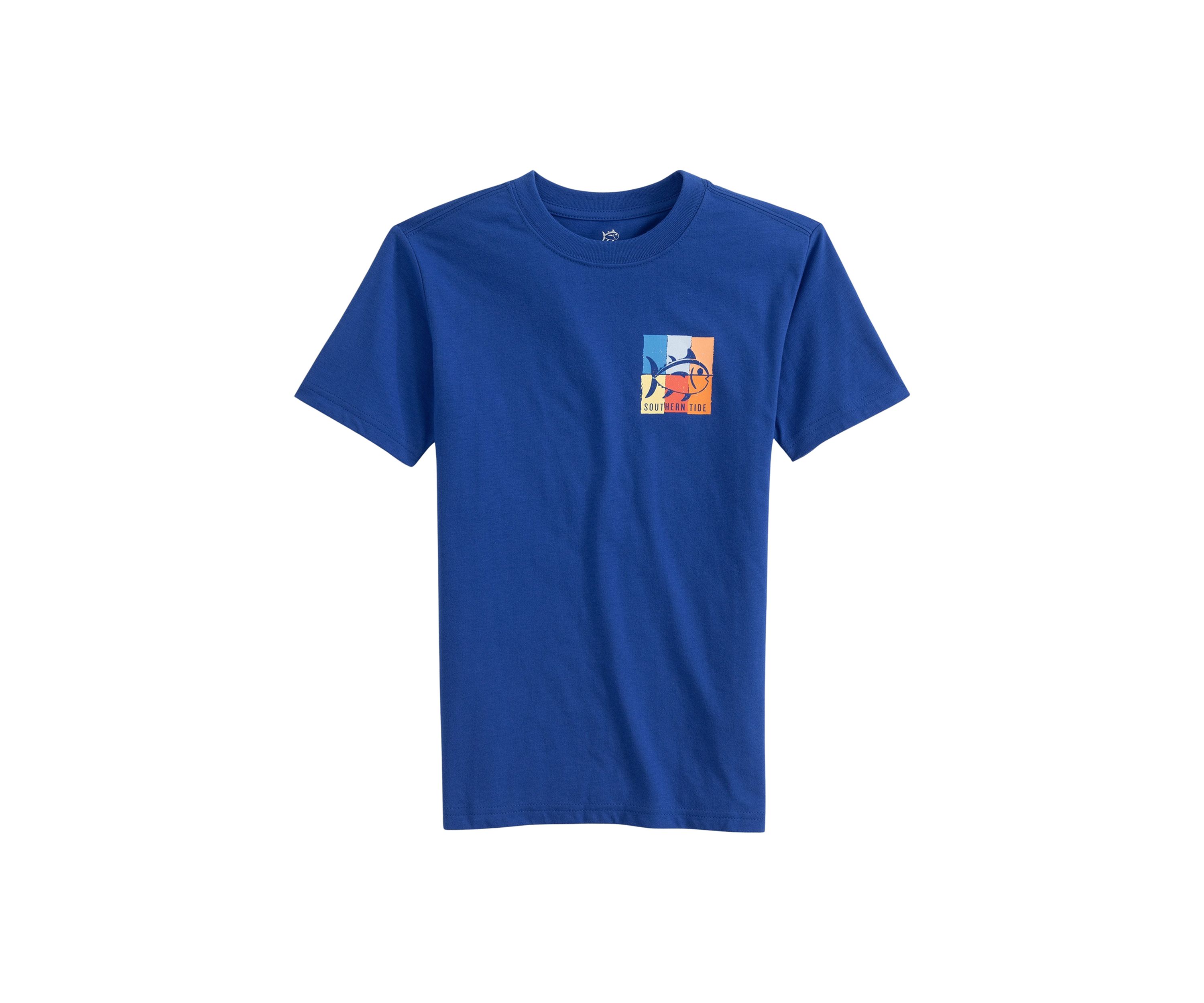 Boys 8-20 Technicolor Skipjack Short Sleeve Graphic T-Shirt