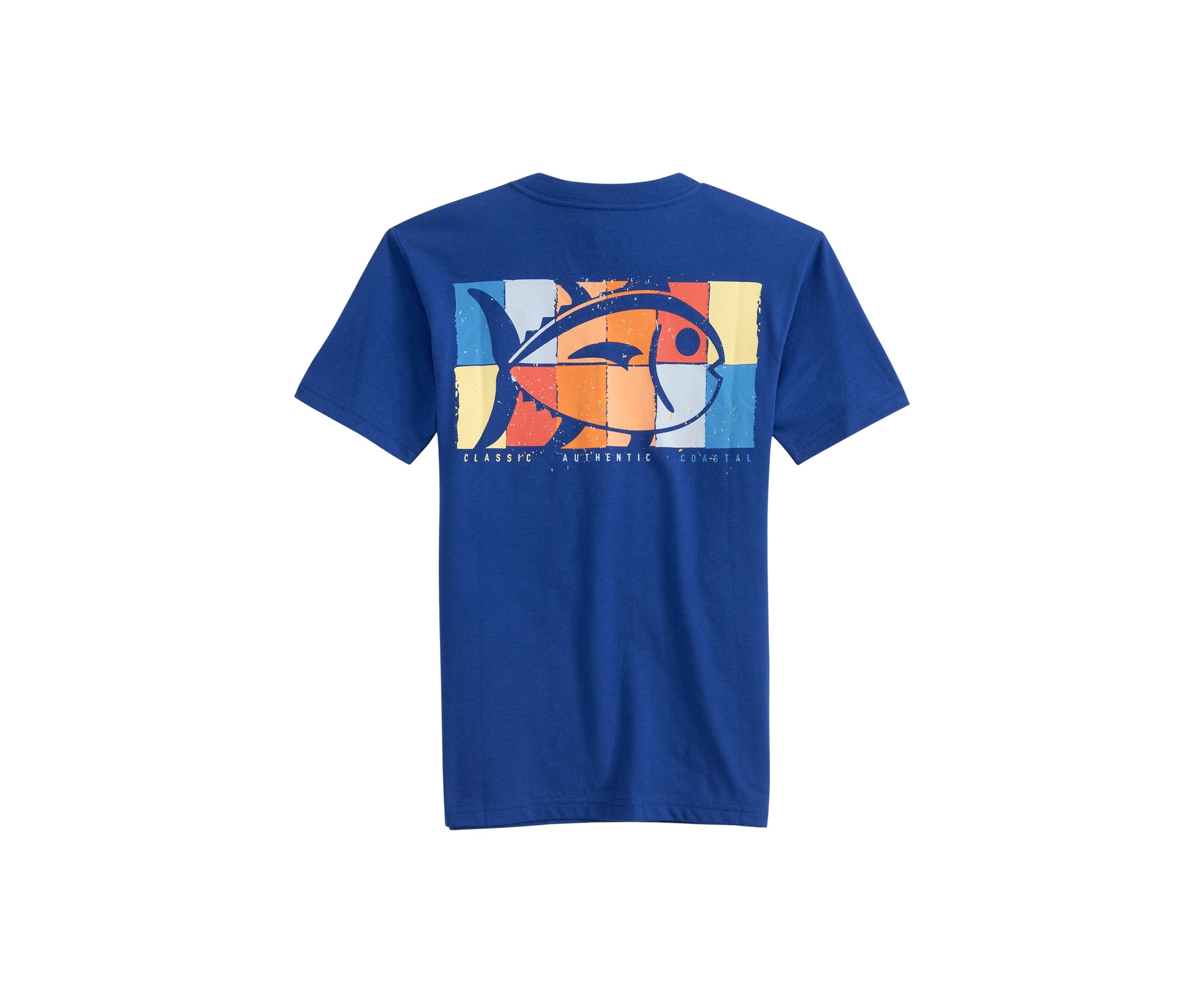 Boys 8-20 Technicolor Skipjack Short Sleeve Graphic T-Shirt