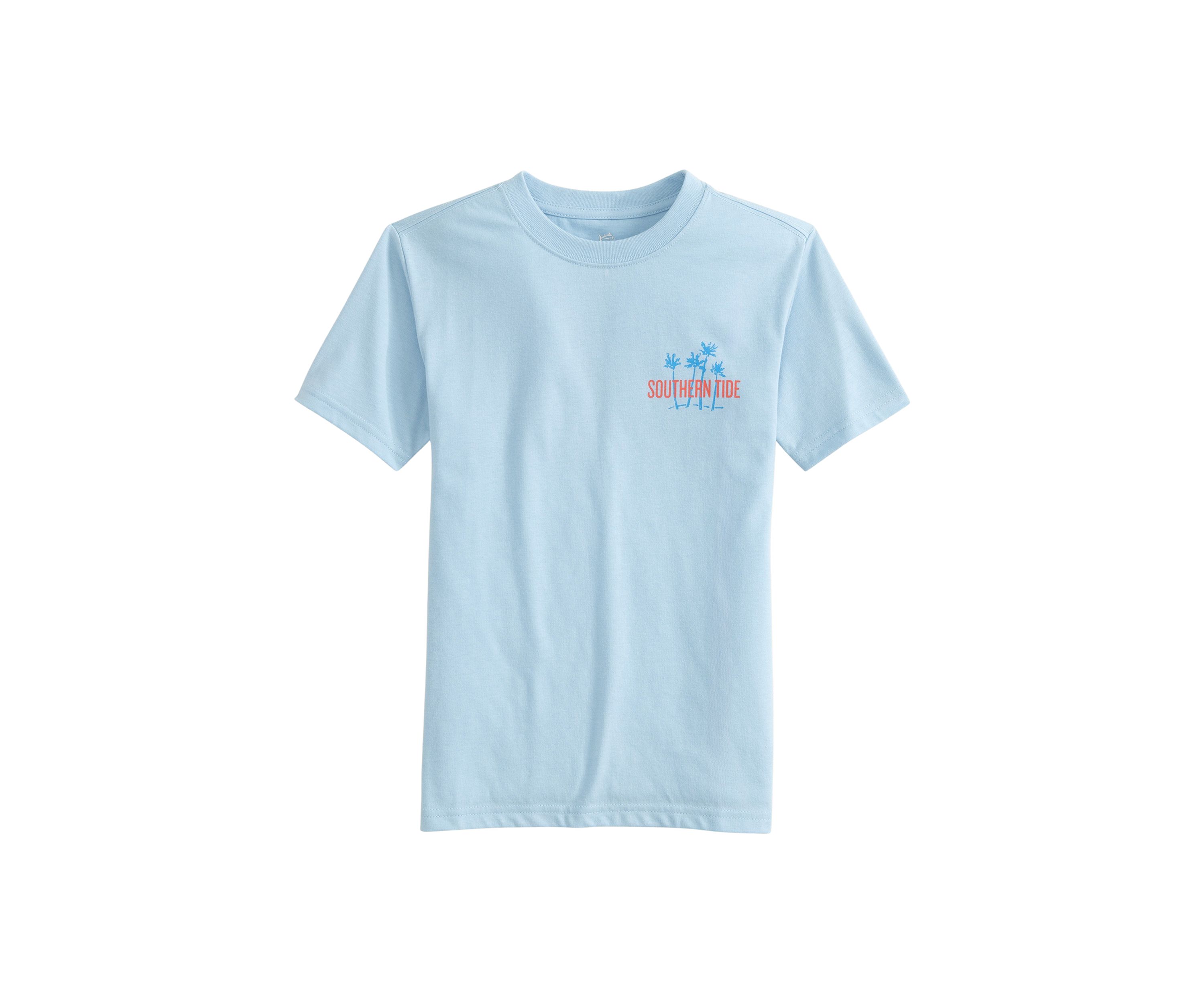 Boys 8-20 Sunset Palms Short Sleeve Graphic T-Shirt