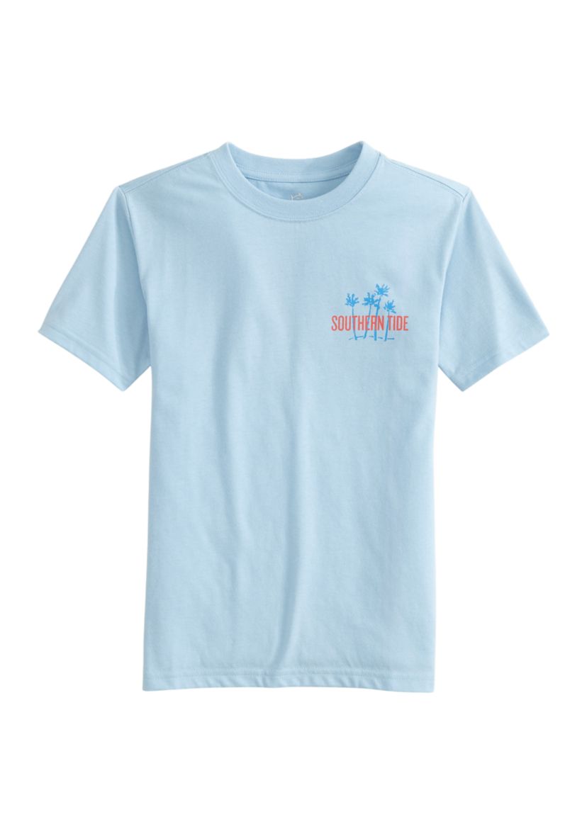 Boys 8-20 Sunset Palms Short Sleeve Graphic T-Shirt