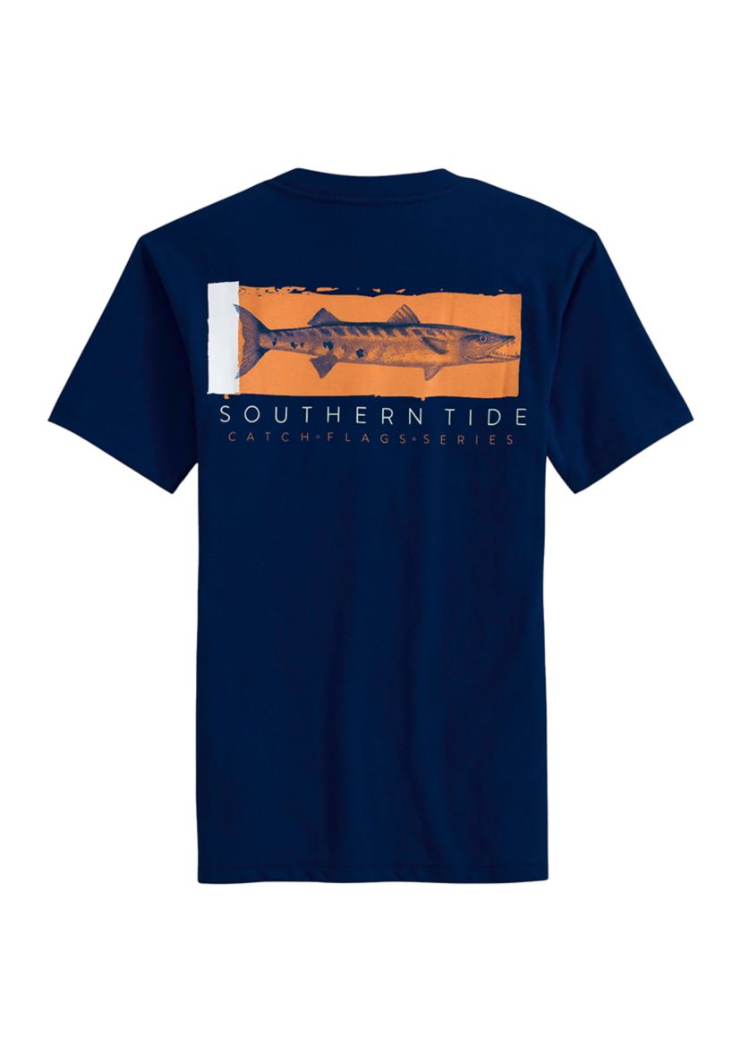 Boys 8-20 Barracuda Catch Flags Short Sleeve Graphic T-Shirt