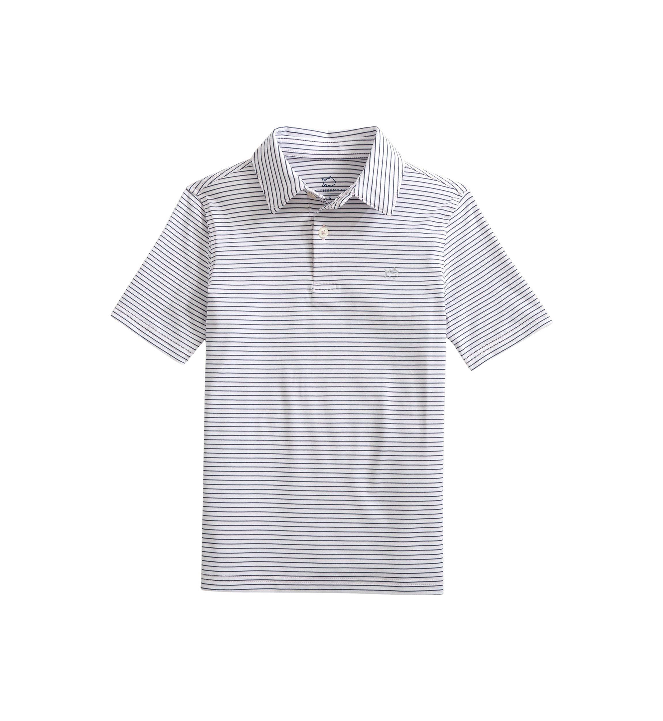 Boys 8-20 Youth Driver Sunbury Stripe Polo Shirt