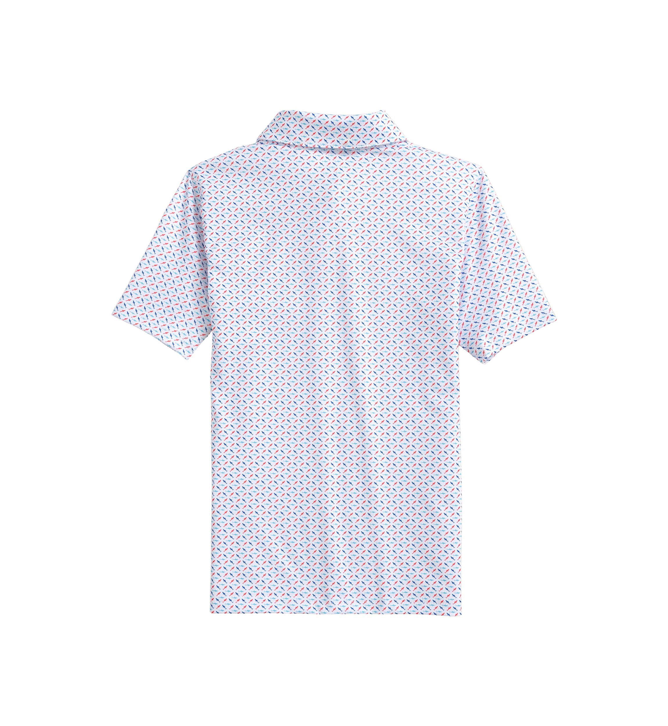 Boys 8-20 Driver Fin-Tastic Printed Polo Shirt 