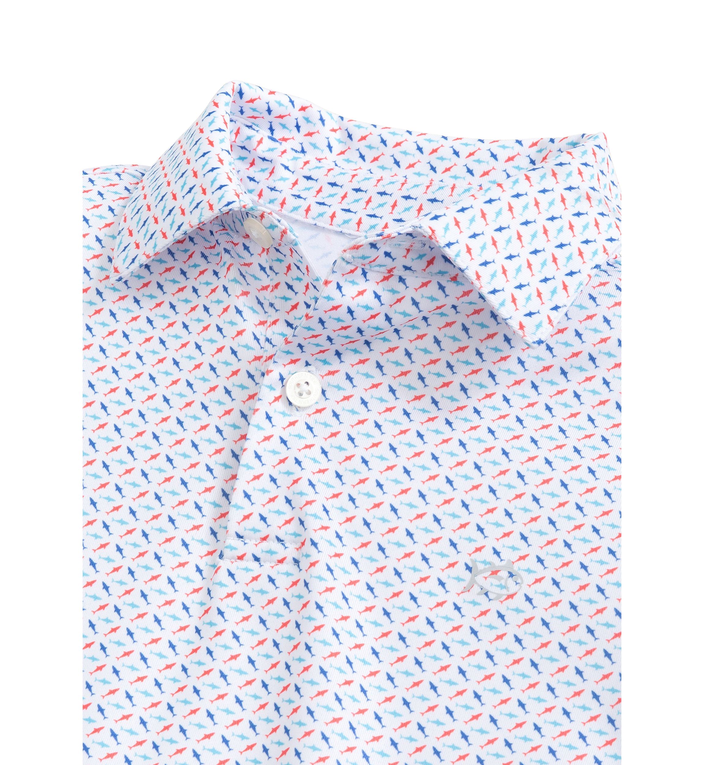 Boys 8-20 Driver Fin-Tastic Printed Polo Shirt 