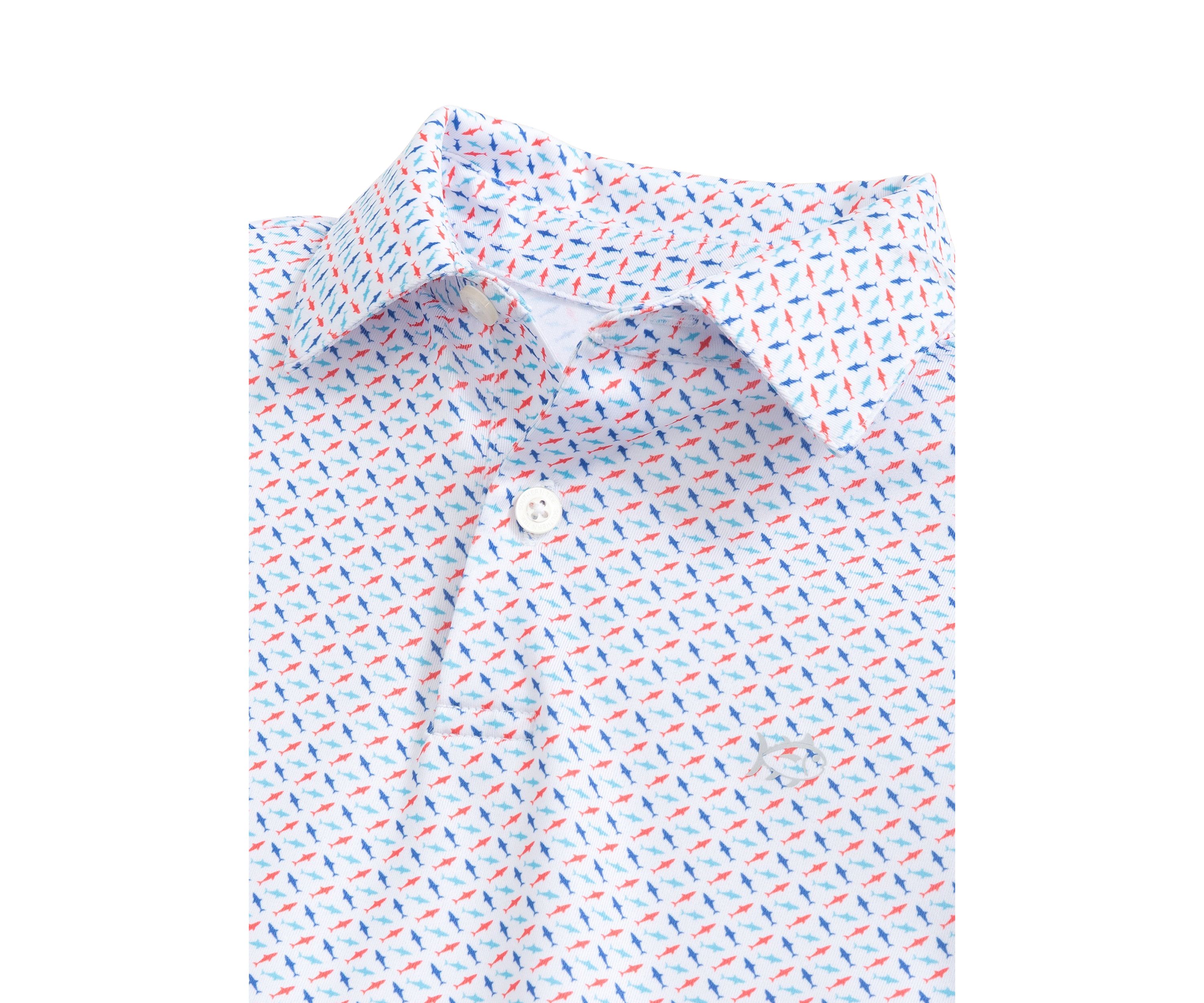 Boys 8-20 Driver Fin-Tastic Printed Polo Shirt 