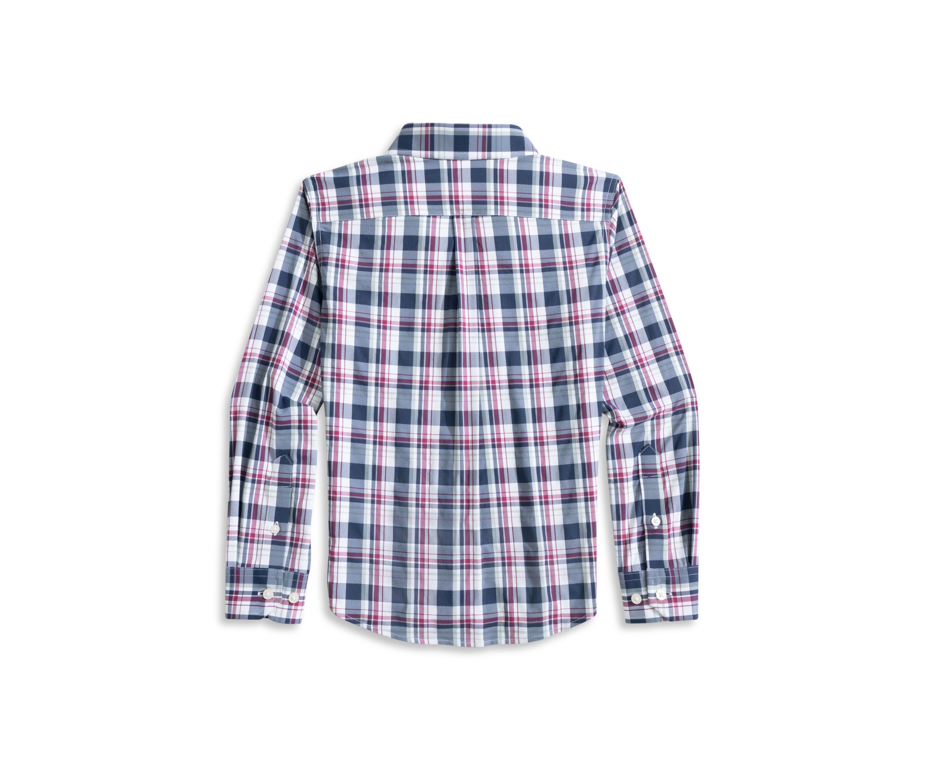 Boys 8-20 Breakwater Plaid Long Sleeve Woven Shirt 