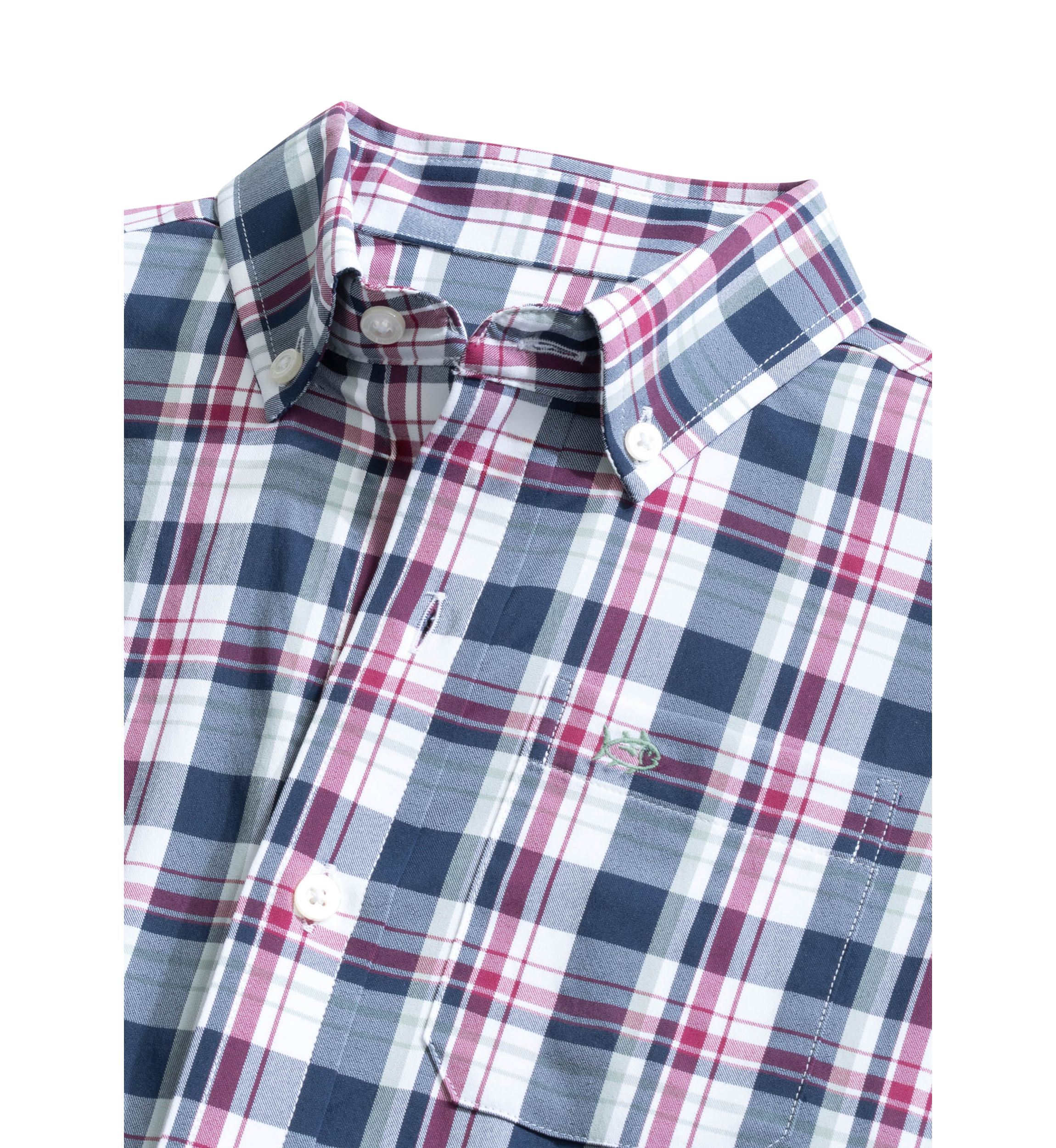 Boys 8-20 Breakwater Plaid Long Sleeve Woven Shirt 