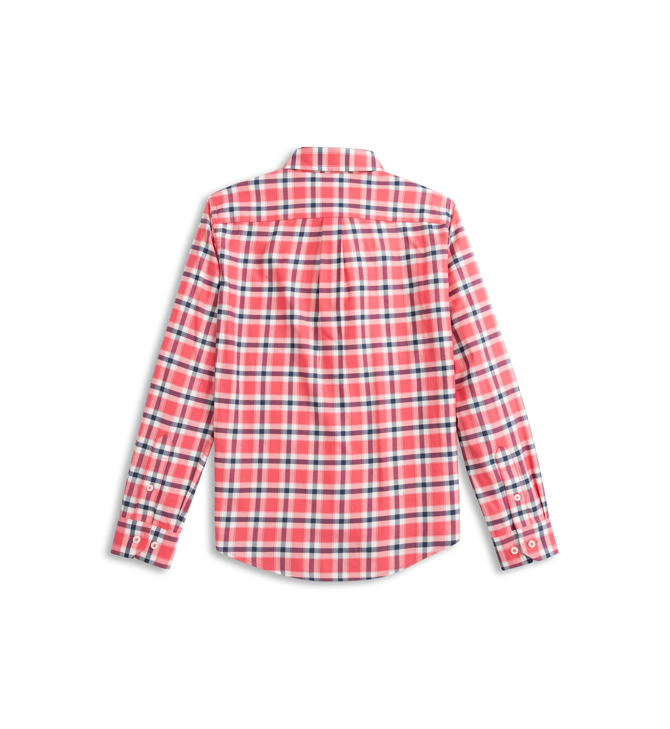 Beachrock Plaid Long Sleeve Button Down Shirt 