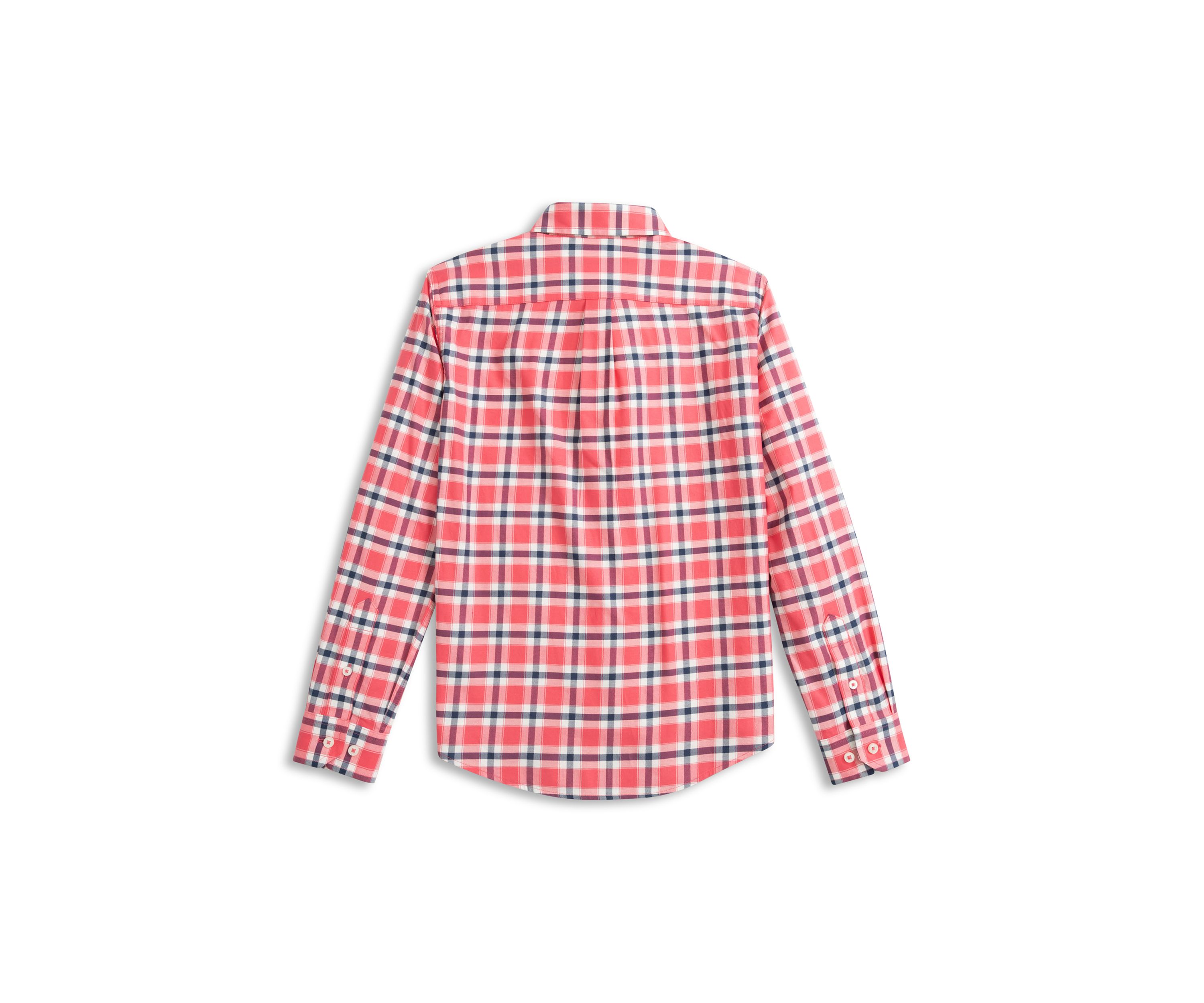 Beachrock Plaid Long Sleeve Button Down Shirt 