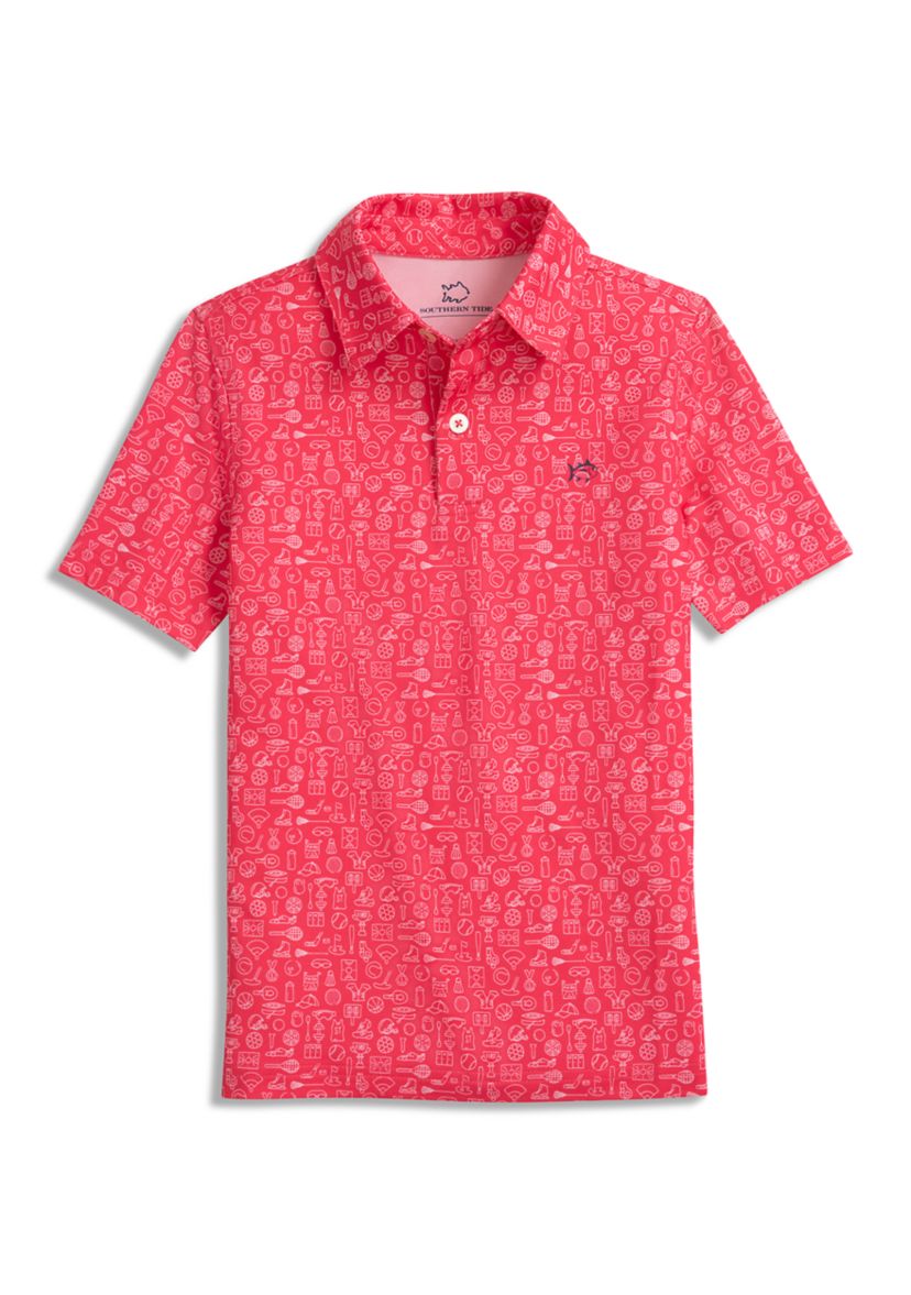 Boys 8-20 Short Sleeve Finally Friday Polo Shirt 