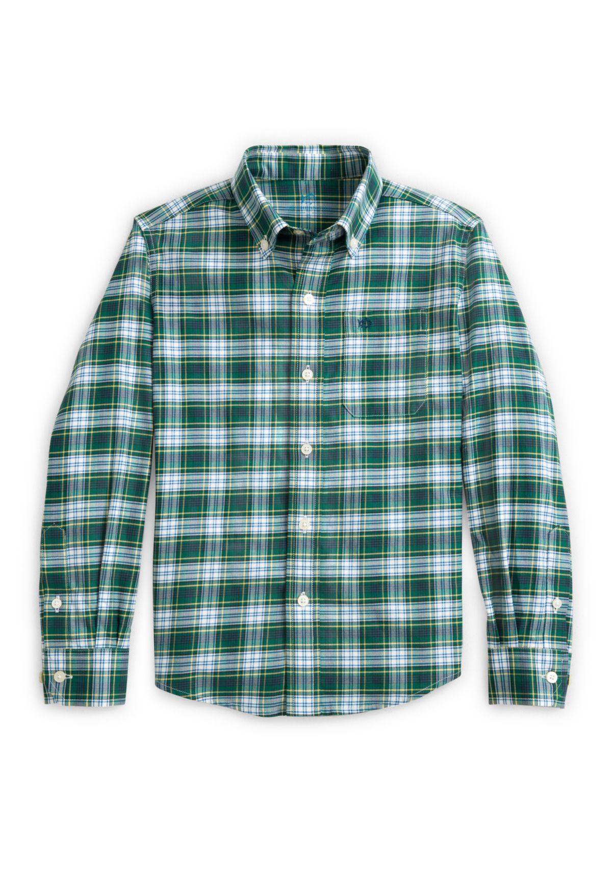 Boys 8-20 Youth Gordon Tartan Skipjack Long Sleeve Sportshirt