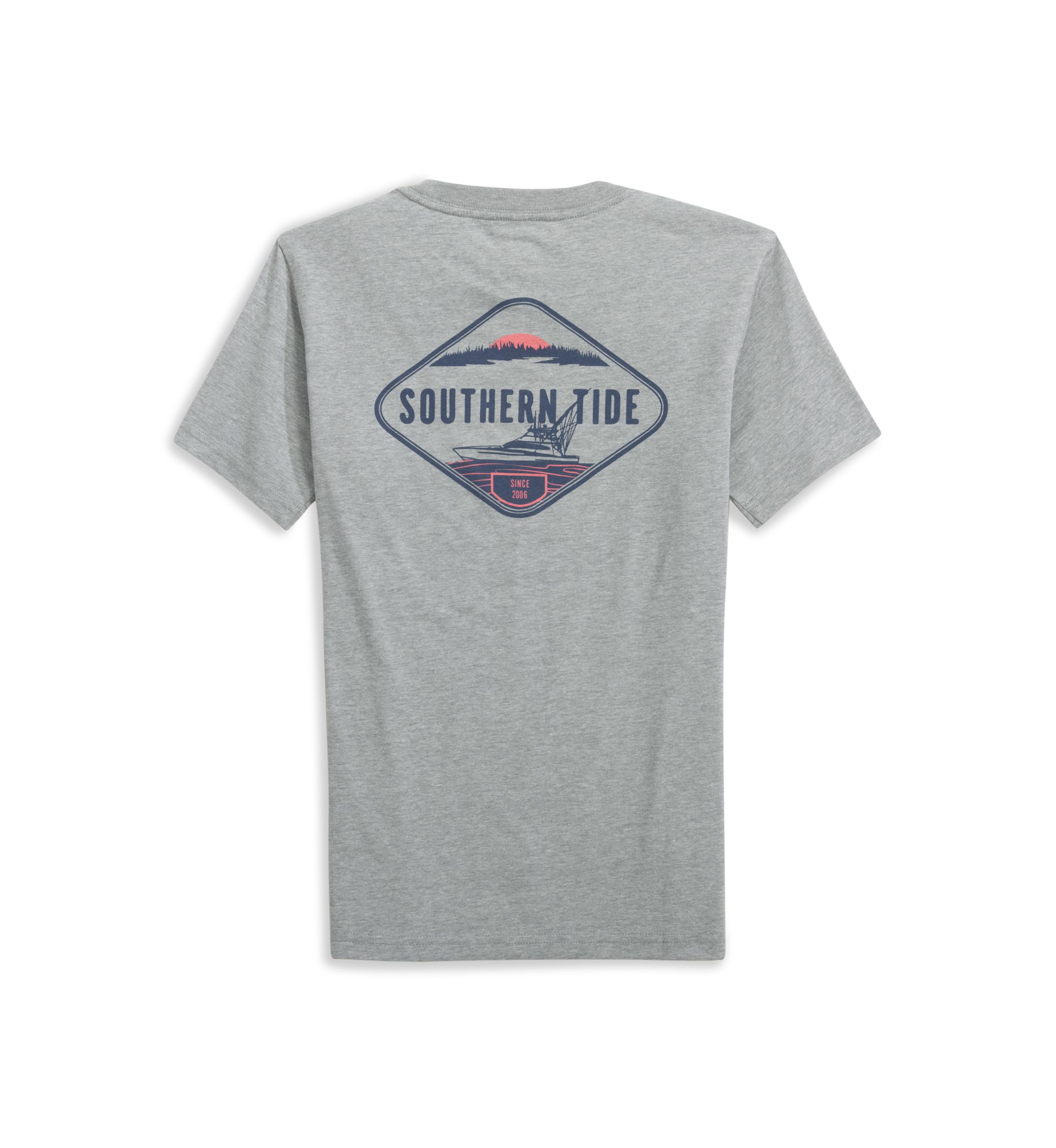 Marsh Boat Graphic T-Shirt 