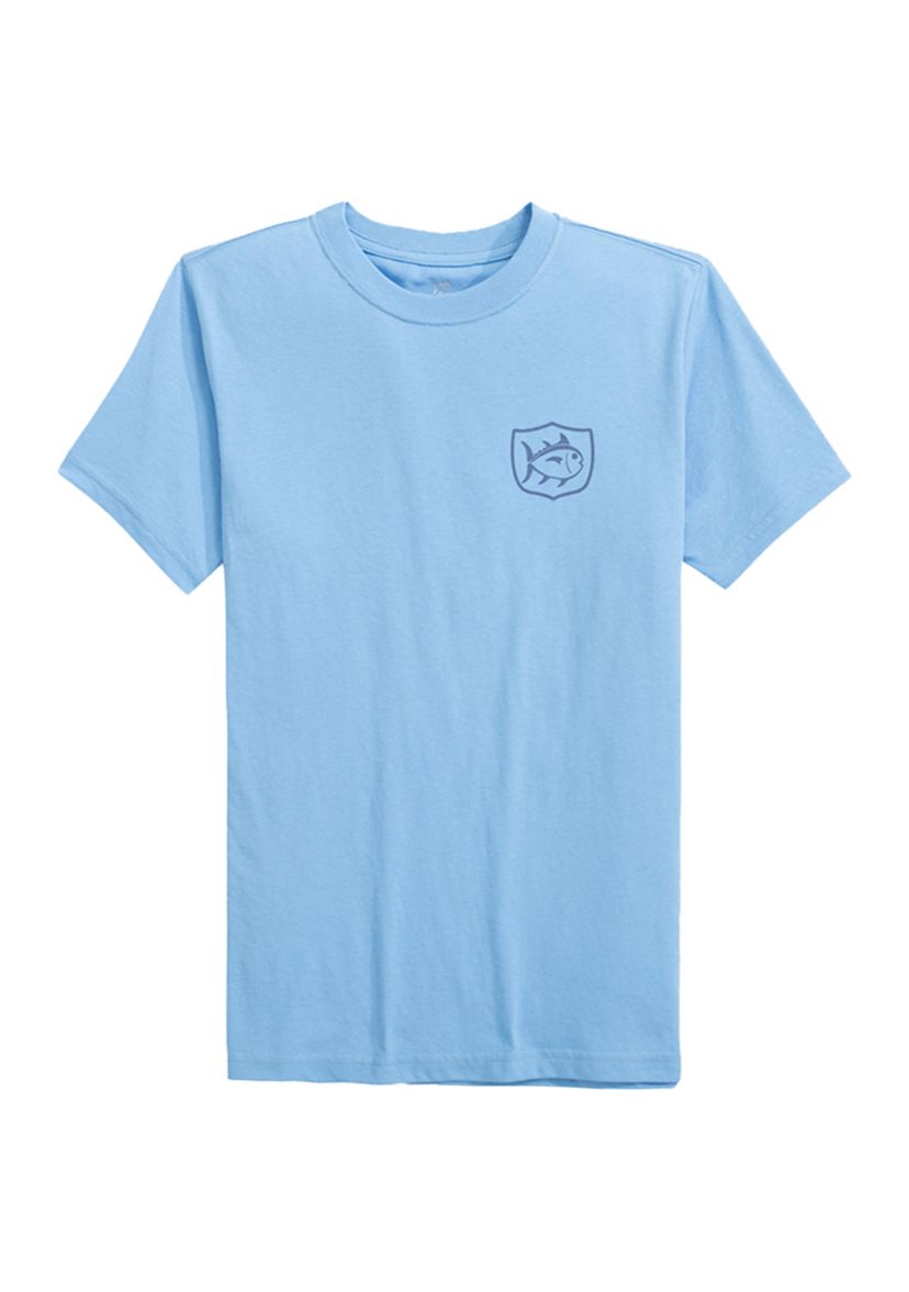 Boys 8-20 Skipjack Fishing Short Sleeve T-Shirt