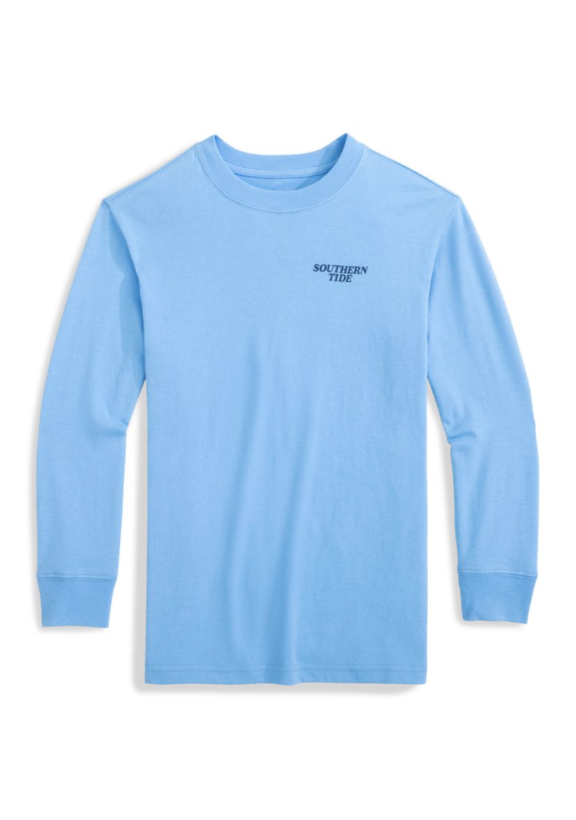 Boys 8-20 Long Sleeve Retro Sail Graphic T-Shirt 