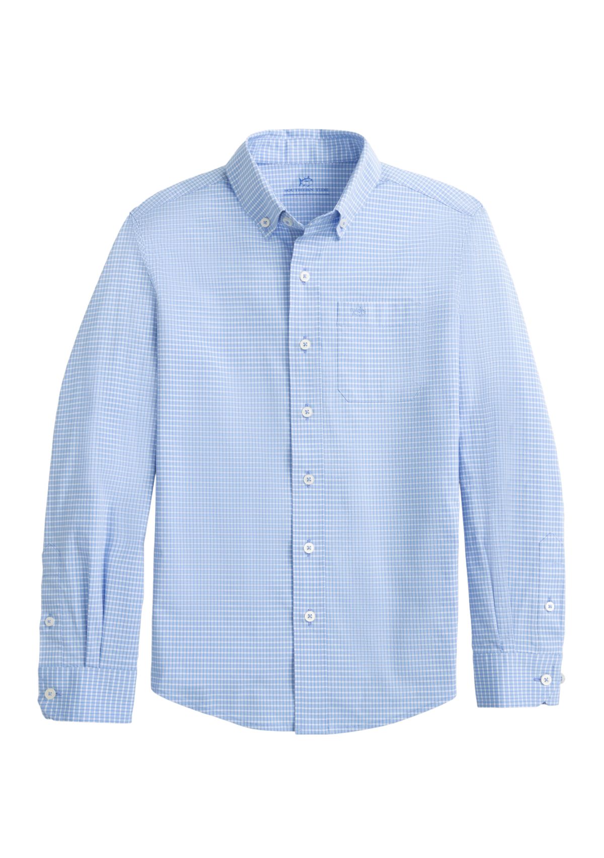 Boys 8-20 Crofton Plaid Long Sleeven Woven Shirt