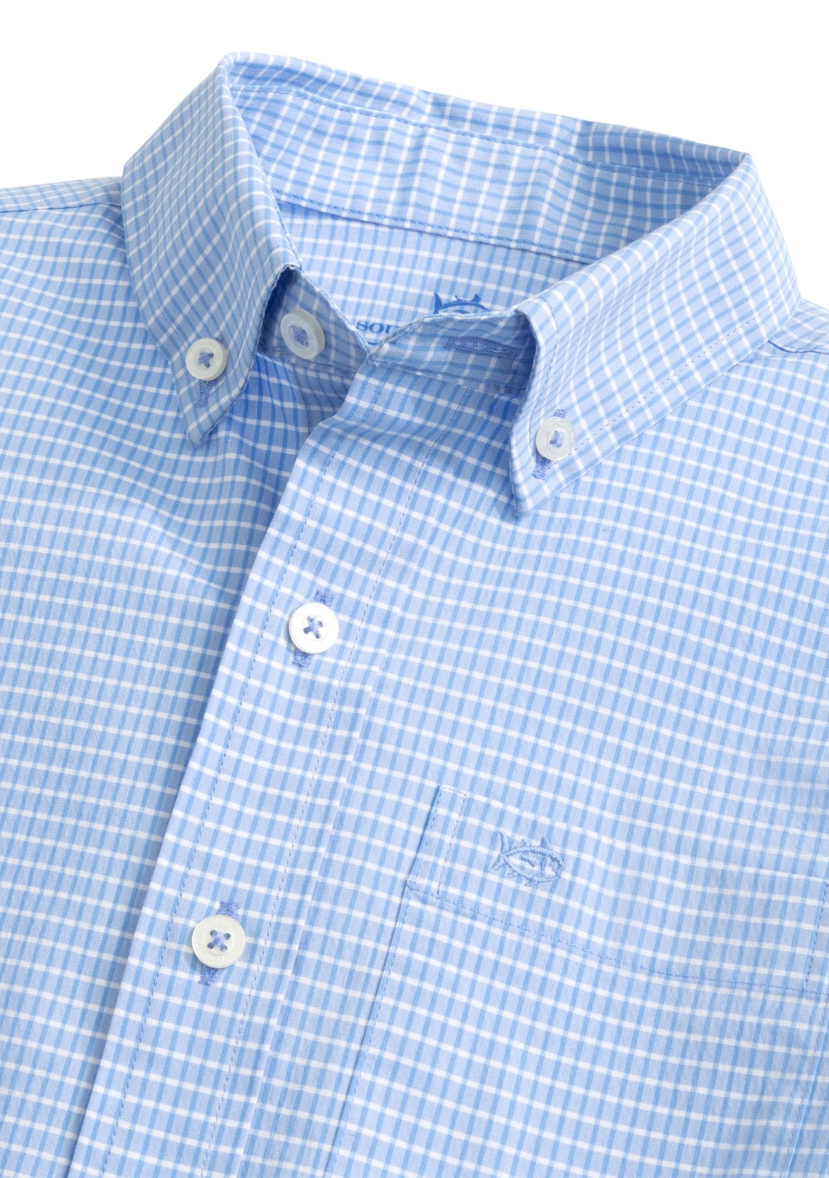 Boys 8-20 Crofton Plaid Long Sleeven Woven Shirt