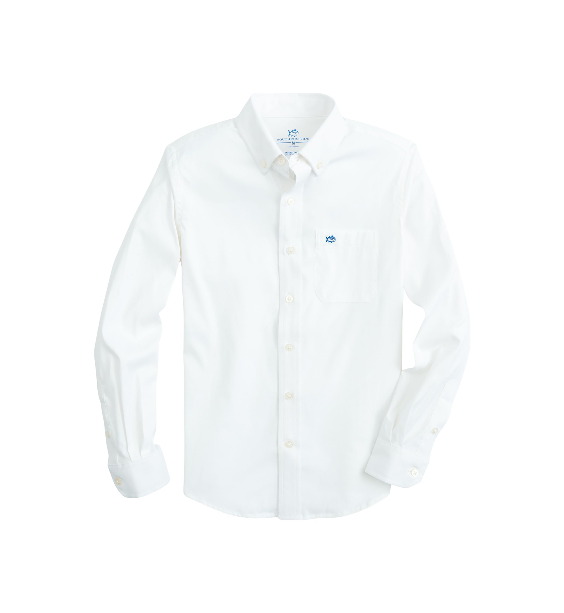Boys 8-20 Solid Sport Shirt 