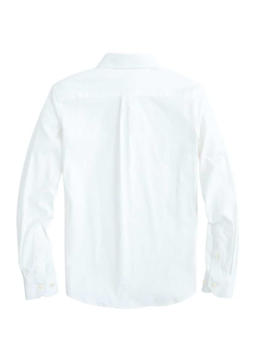 Boys 8-20 Solid Sport Shirt 