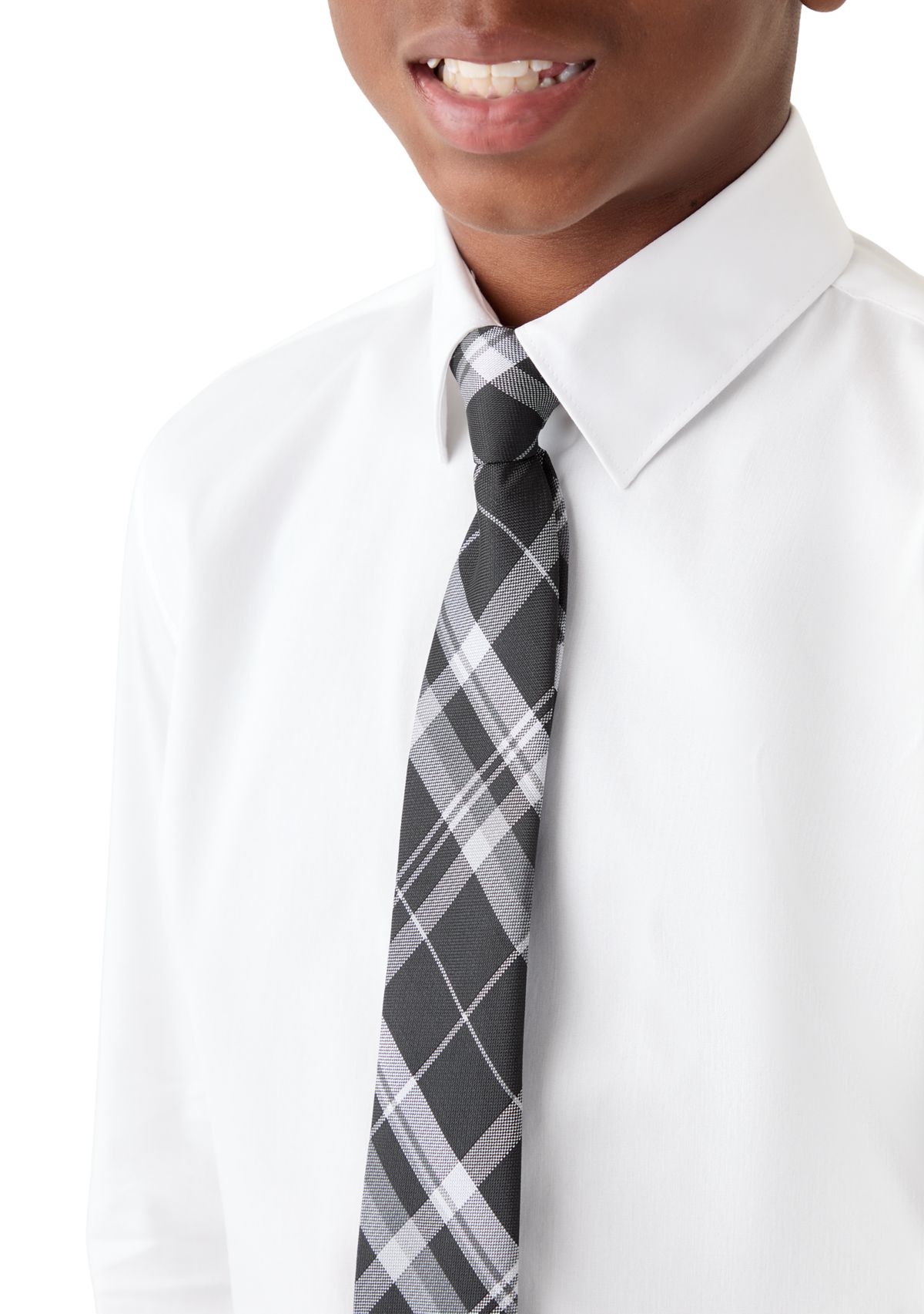 Boys 8-20 Shirt and Tie Set