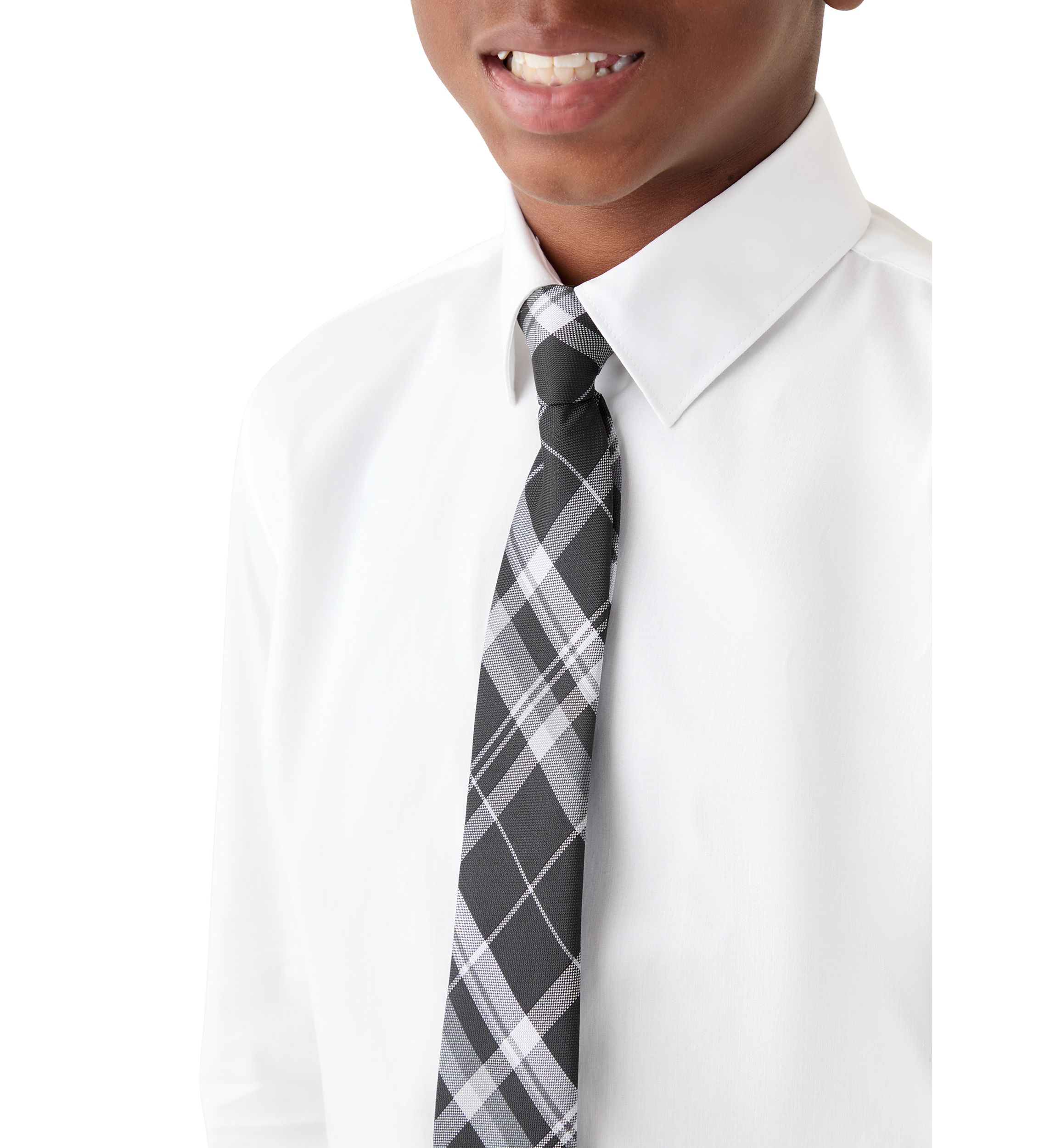 Boys 8-20 Shirt and Tie Set