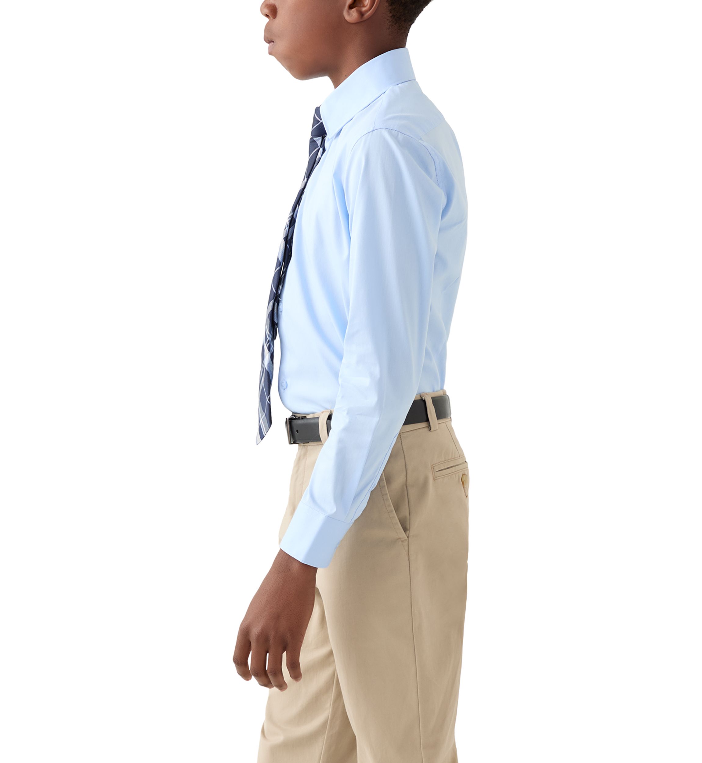 Boys 8-20 Classic Shirt and Tie Set