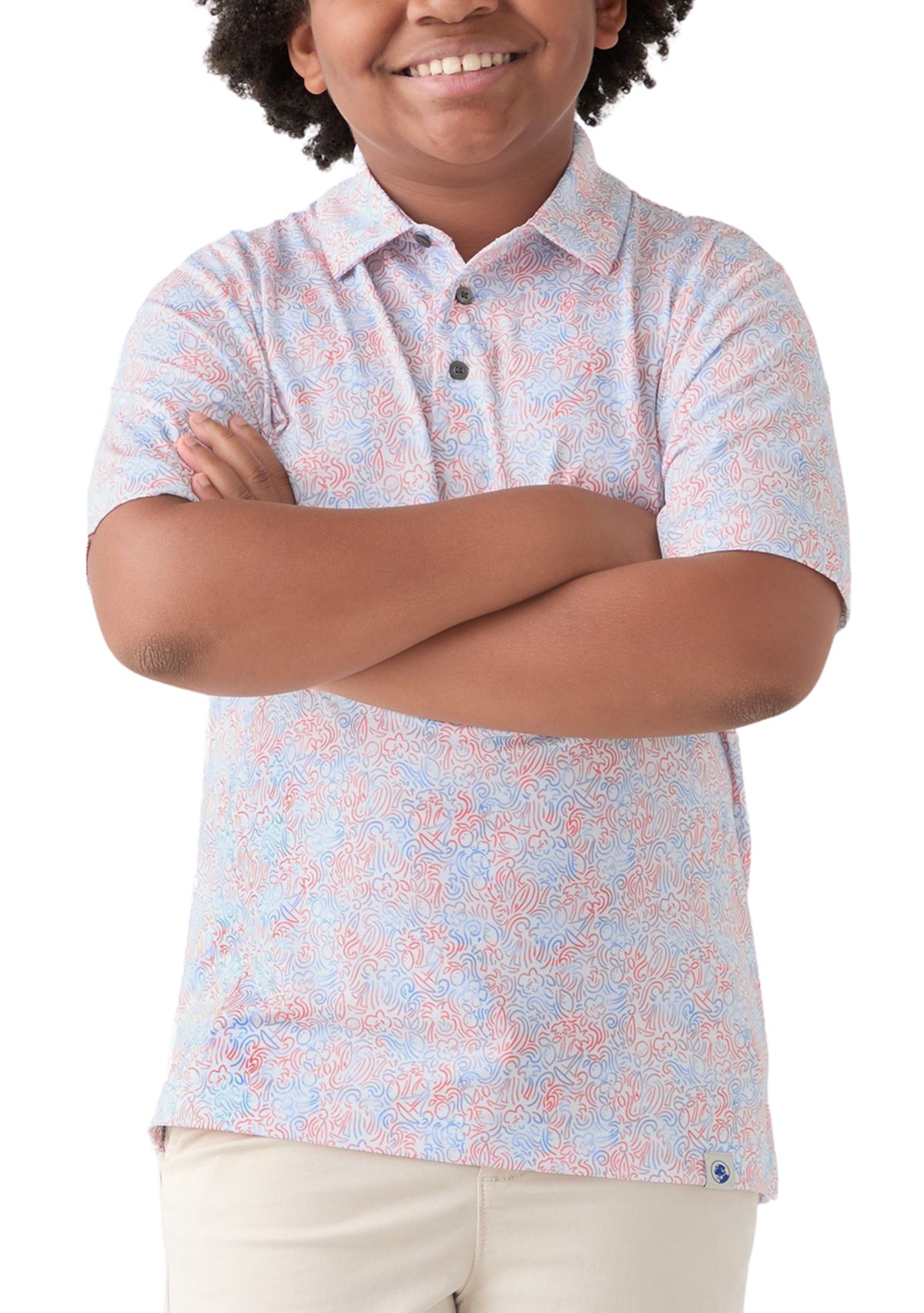 Boys 8-20 Beach Convo Polo Shirt