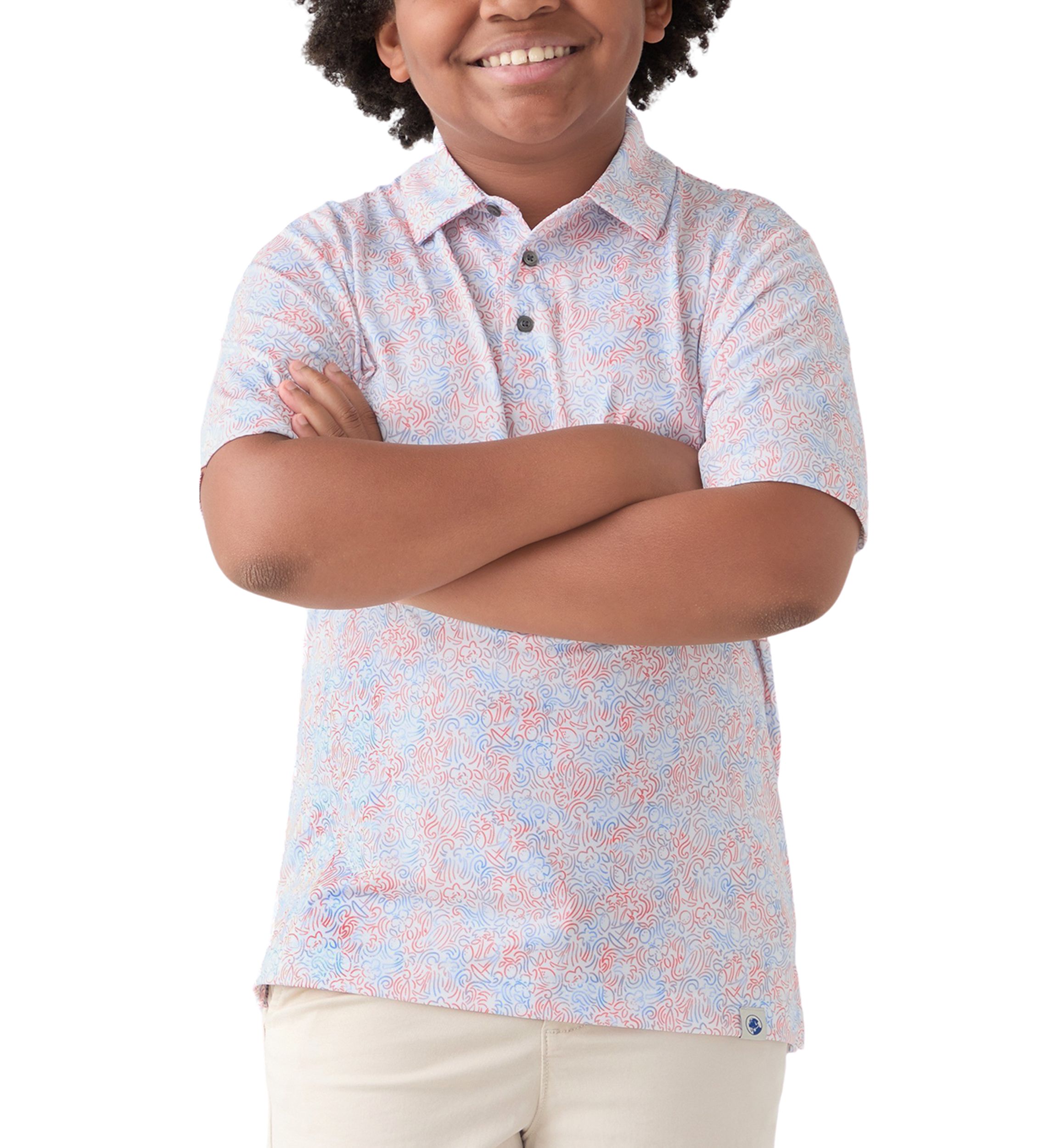Boys 8-20 Beach Convo Polo Shirt