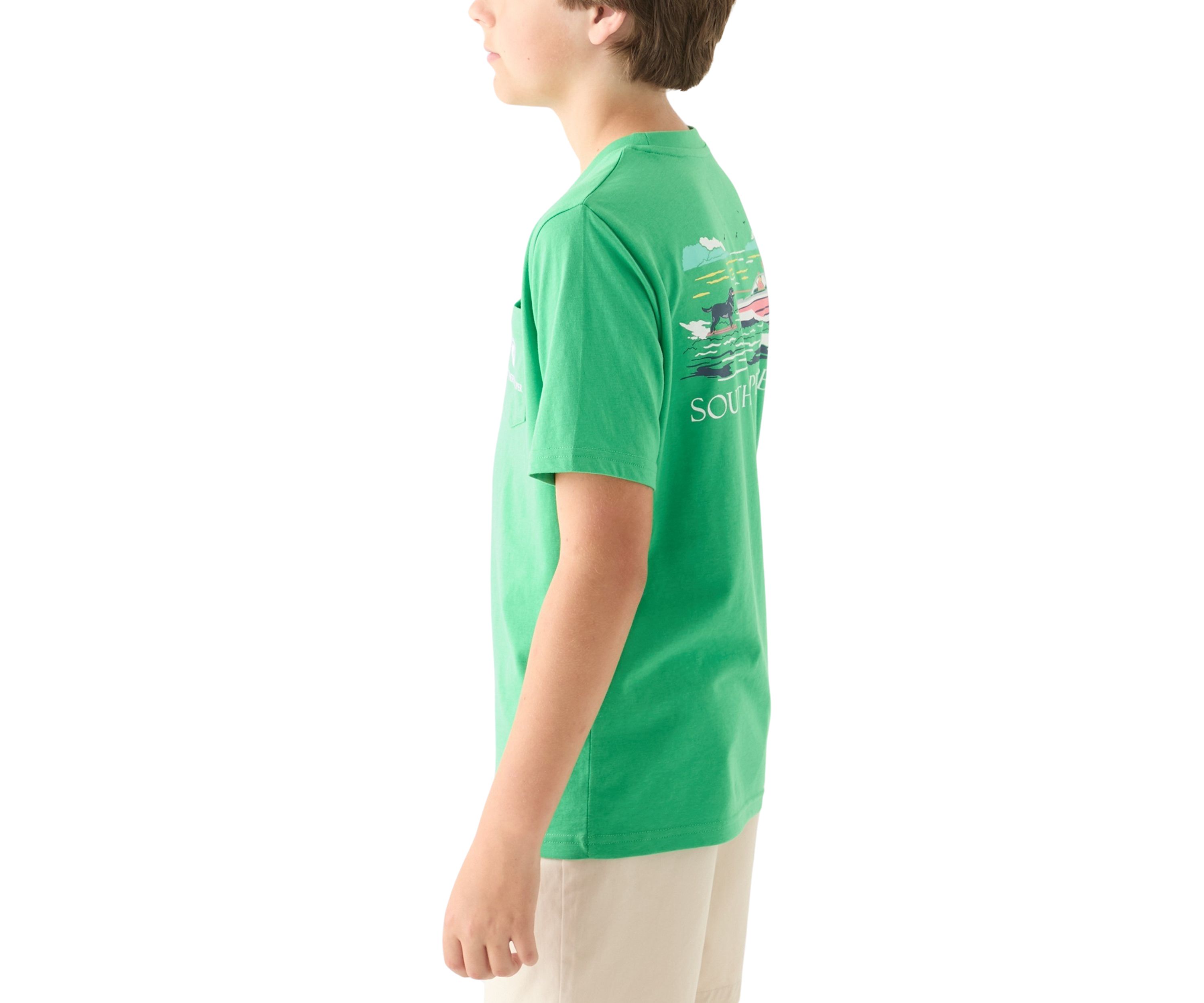Boys 8-20 Water Ski Dog Graphic T-Shirt 