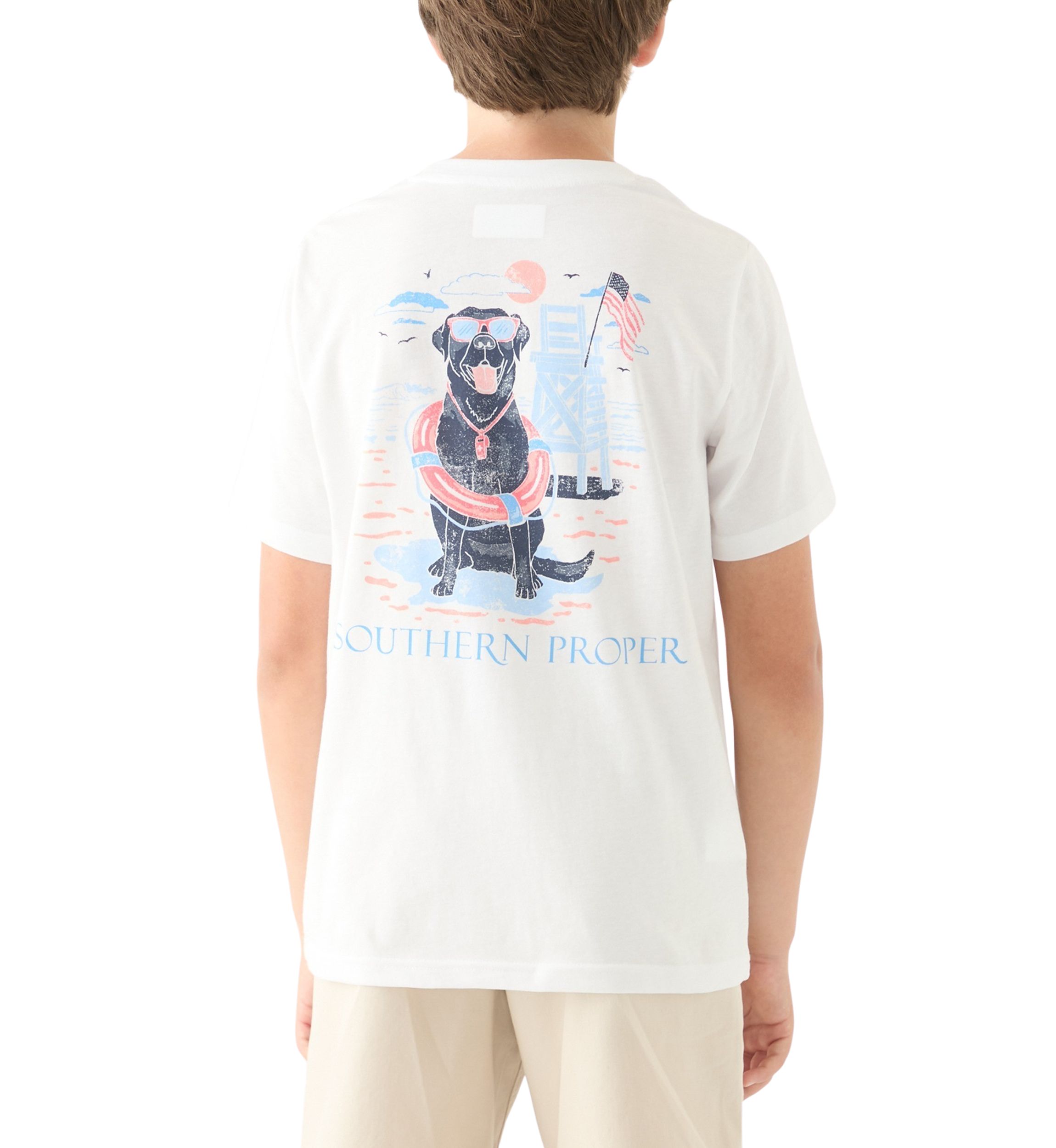 Boys 8-20 Lifeguard Dog T-Shirt