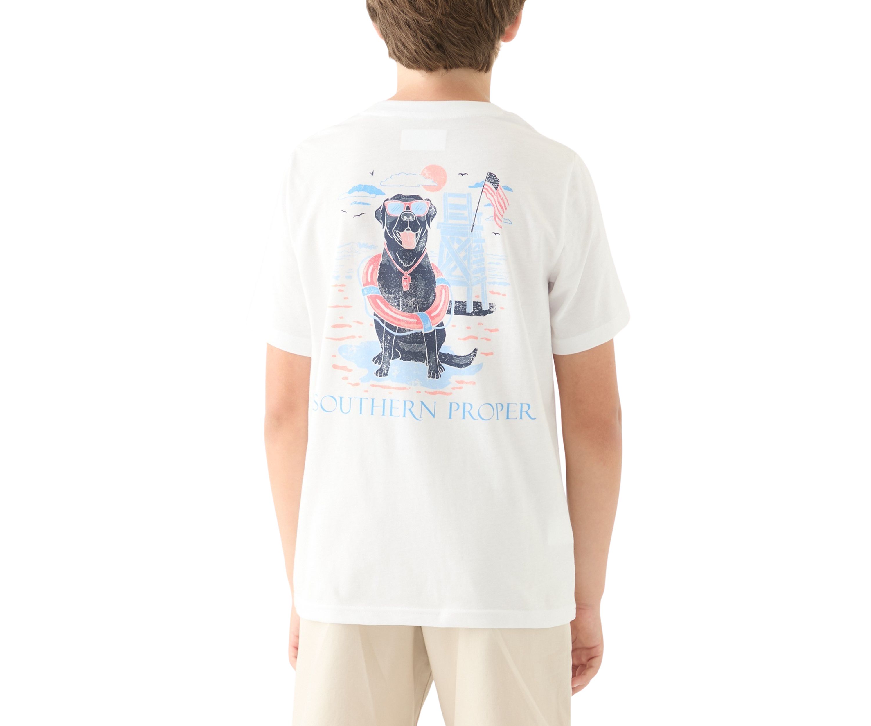 Boys 8-20 Lifeguard Dog T-Shirt