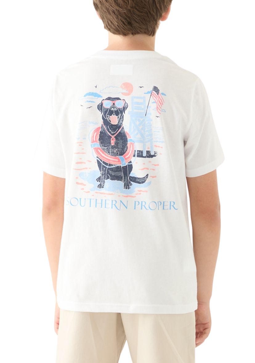 Boys 8-20 Lifeguard Dog T-Shirt