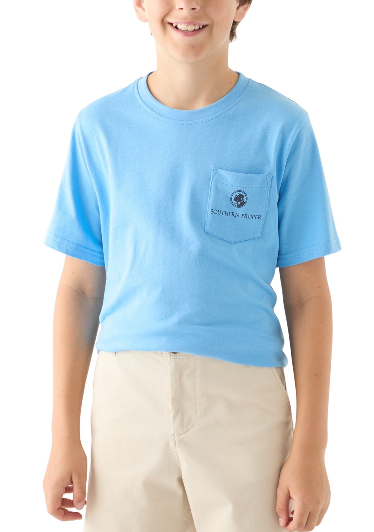 Boys 8-20 Short Sleeve Golf Dog Graphic T-Shirt 
