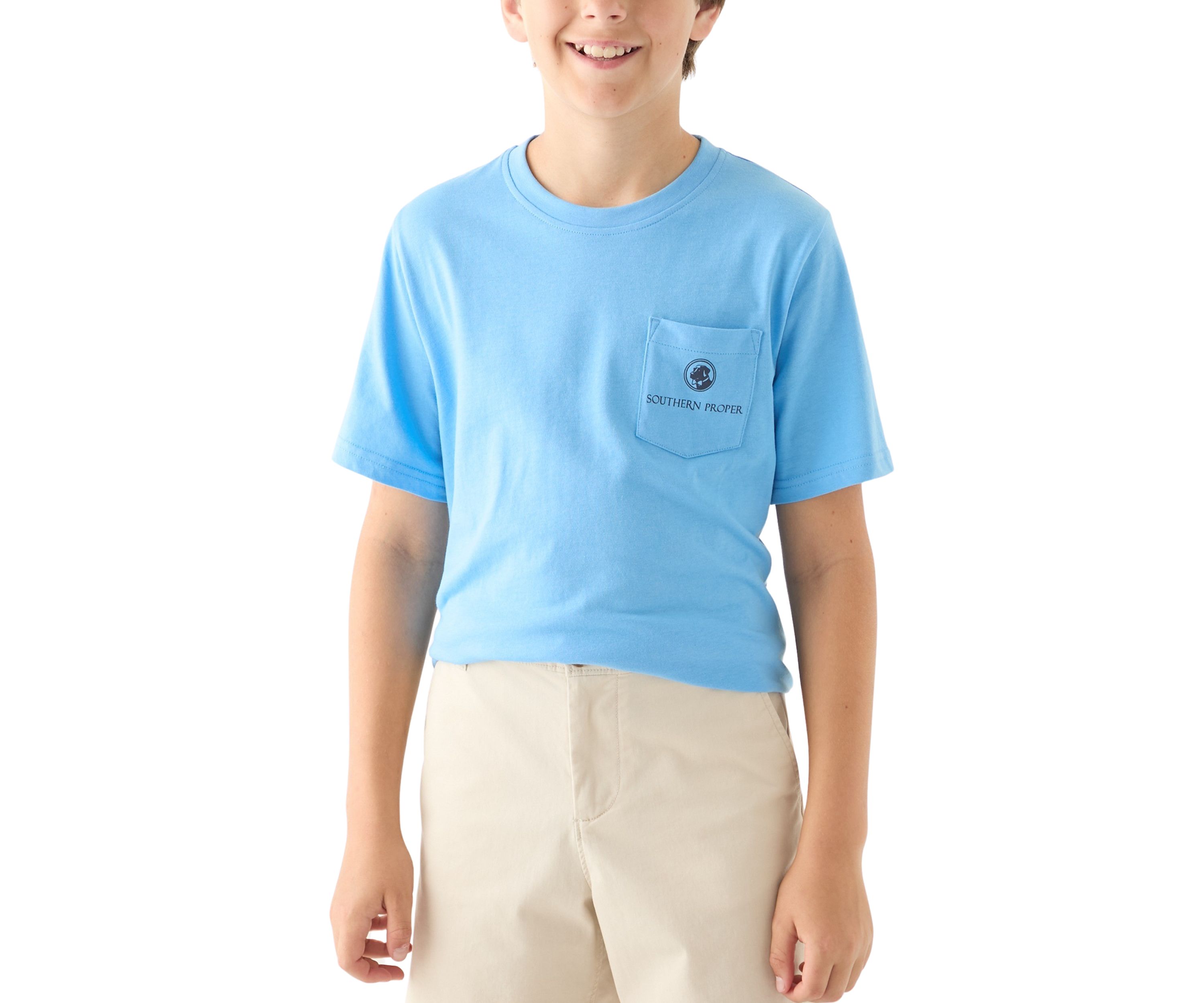 Boys 8-20 Short Sleeve Golf Dog Graphic T-Shirt 