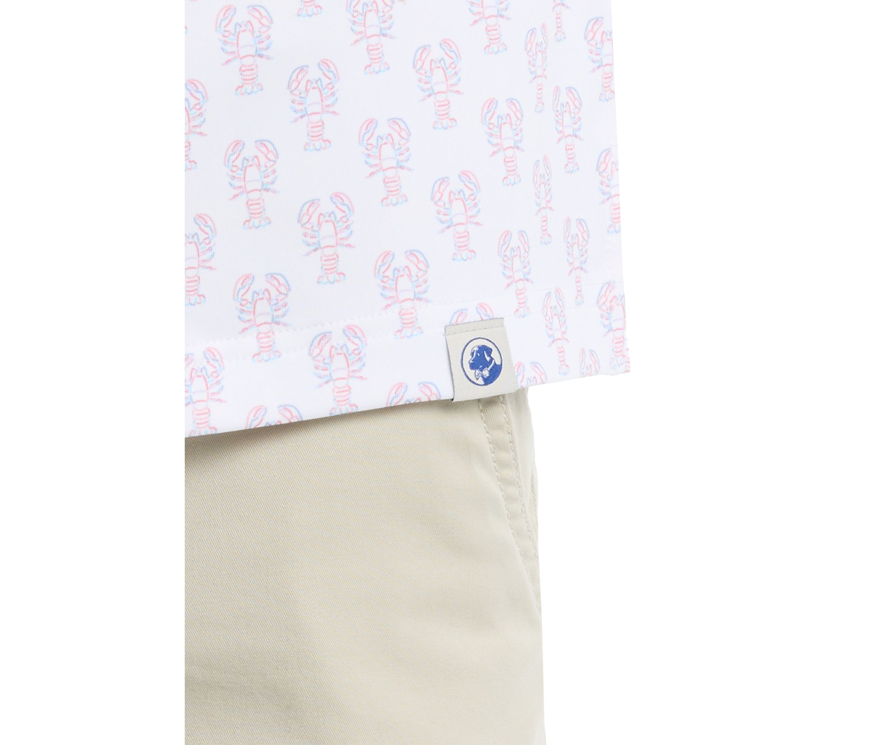 Boys 8-20 Lobster Printed Polo Shirt