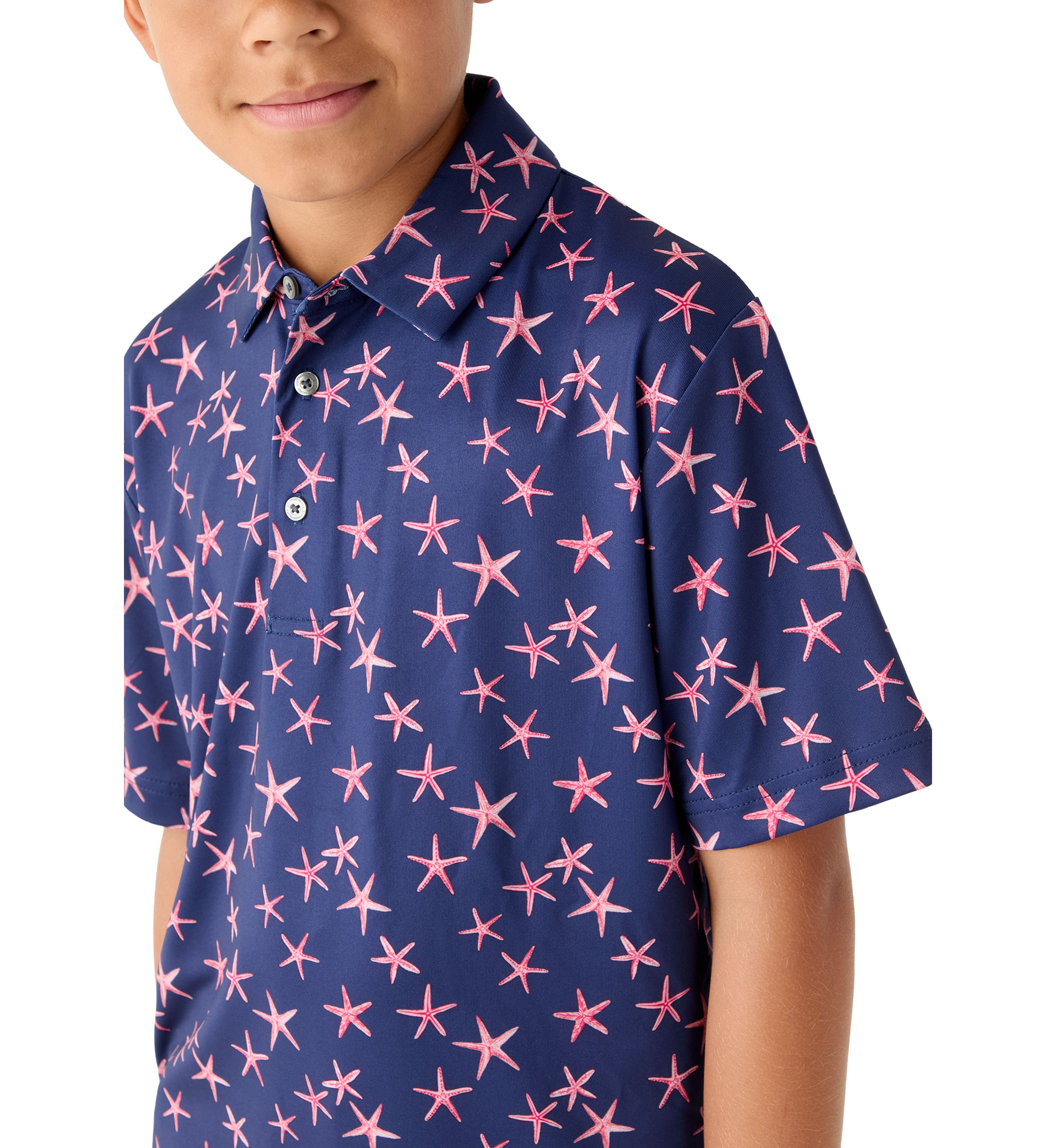 Boys 8-20 Starfish Polo Shirt 