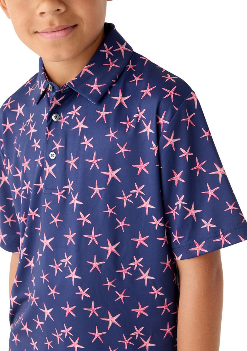 Boys 8-20 Starfish Polo Shirt 