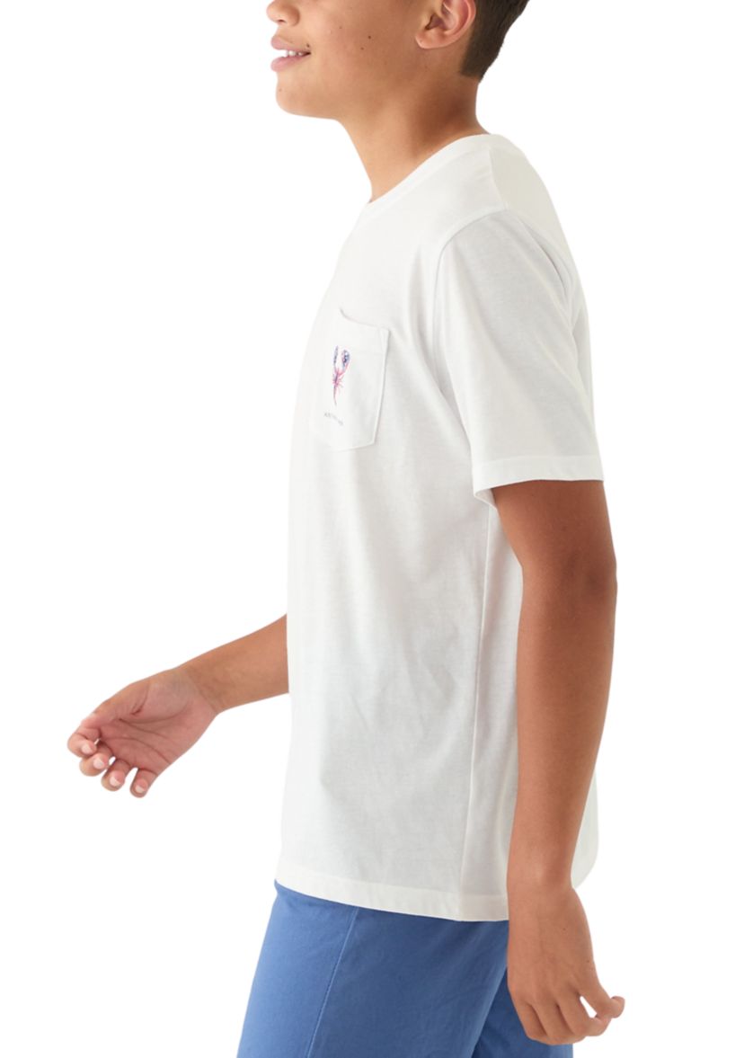 Boys 8-20 Patriotic Lobster T-Shirt