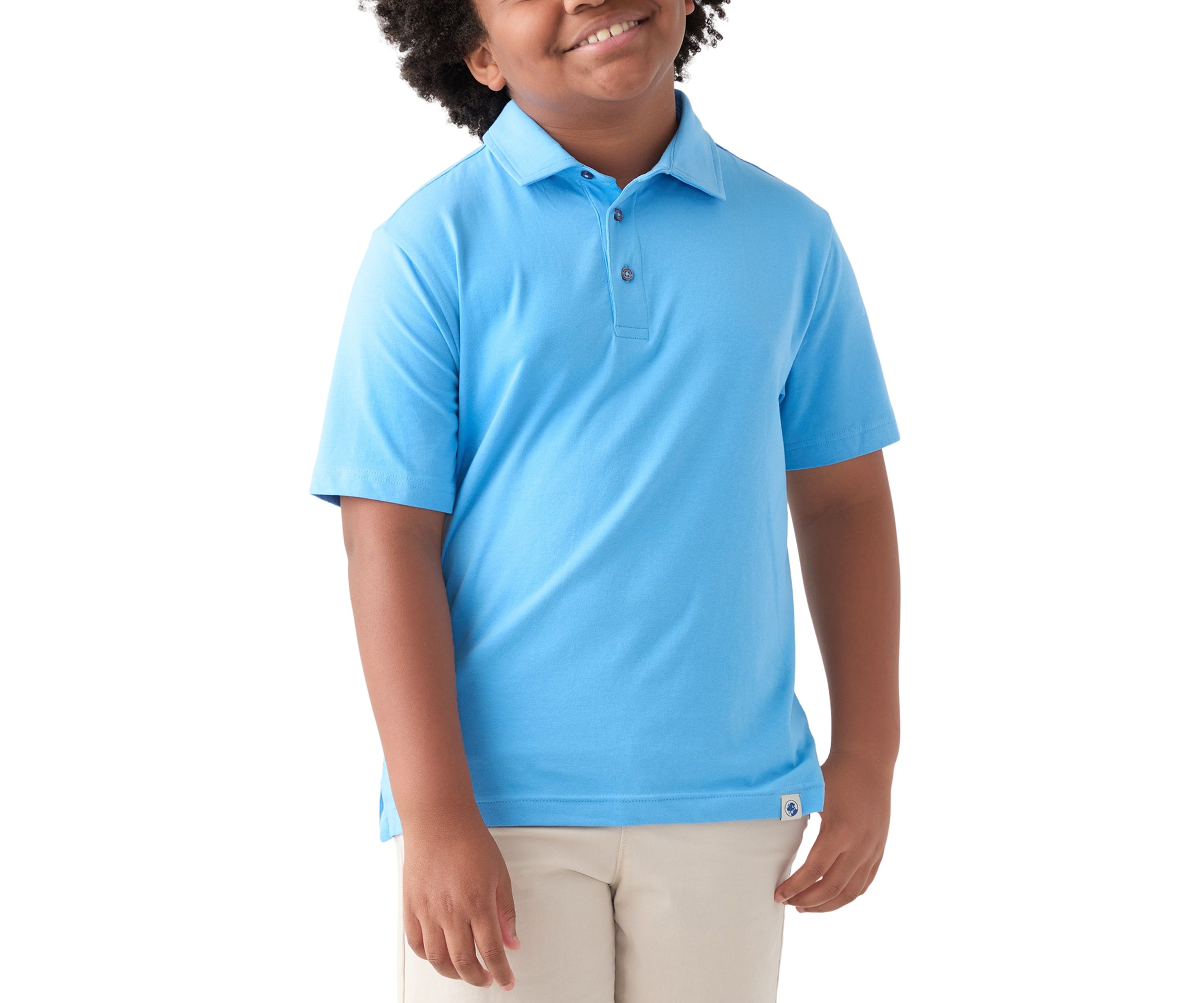 Boys 8-20 Solid Seaside Polo Shirt 