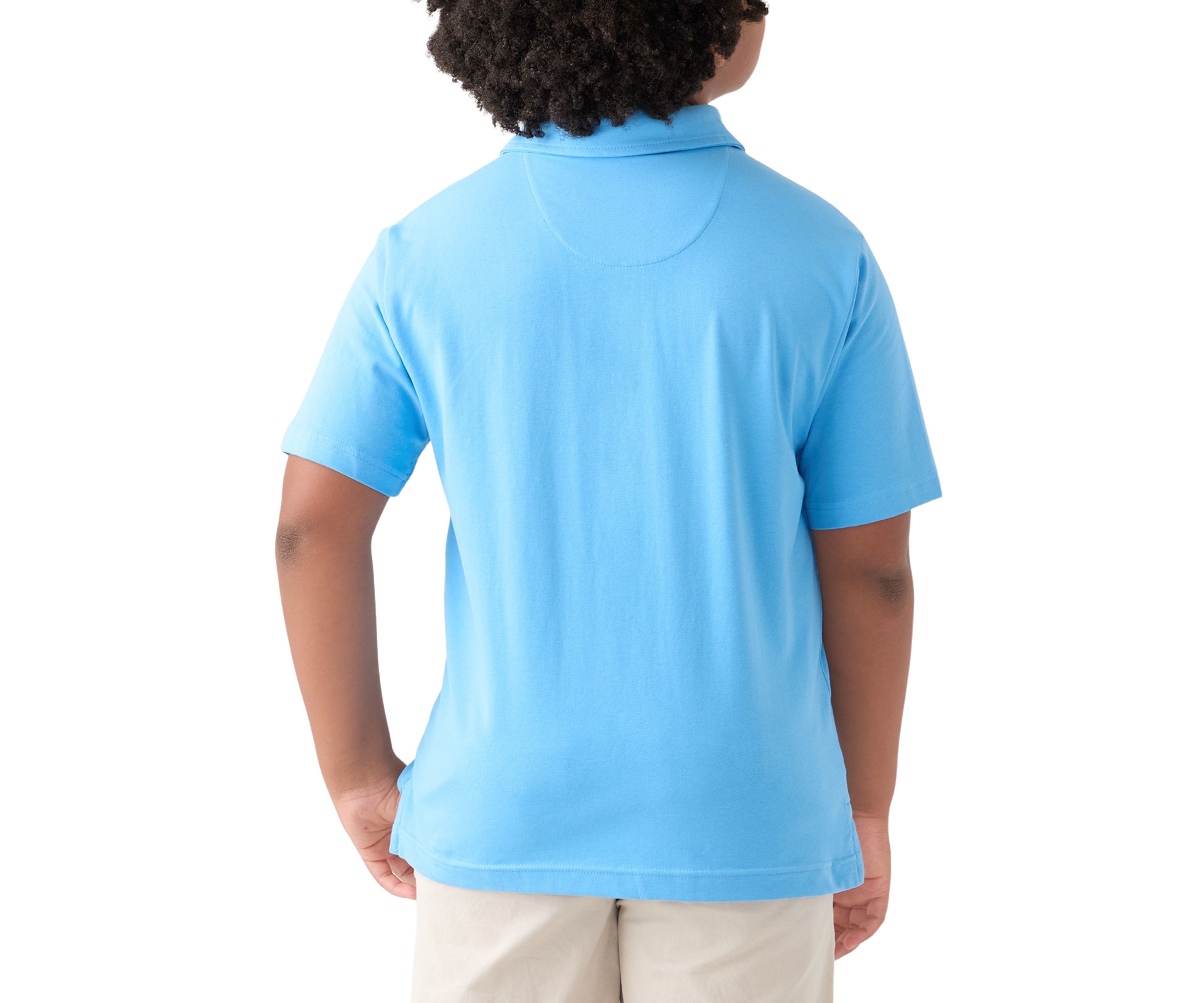 Boys 8-20 Solid Seaside Polo Shirt 