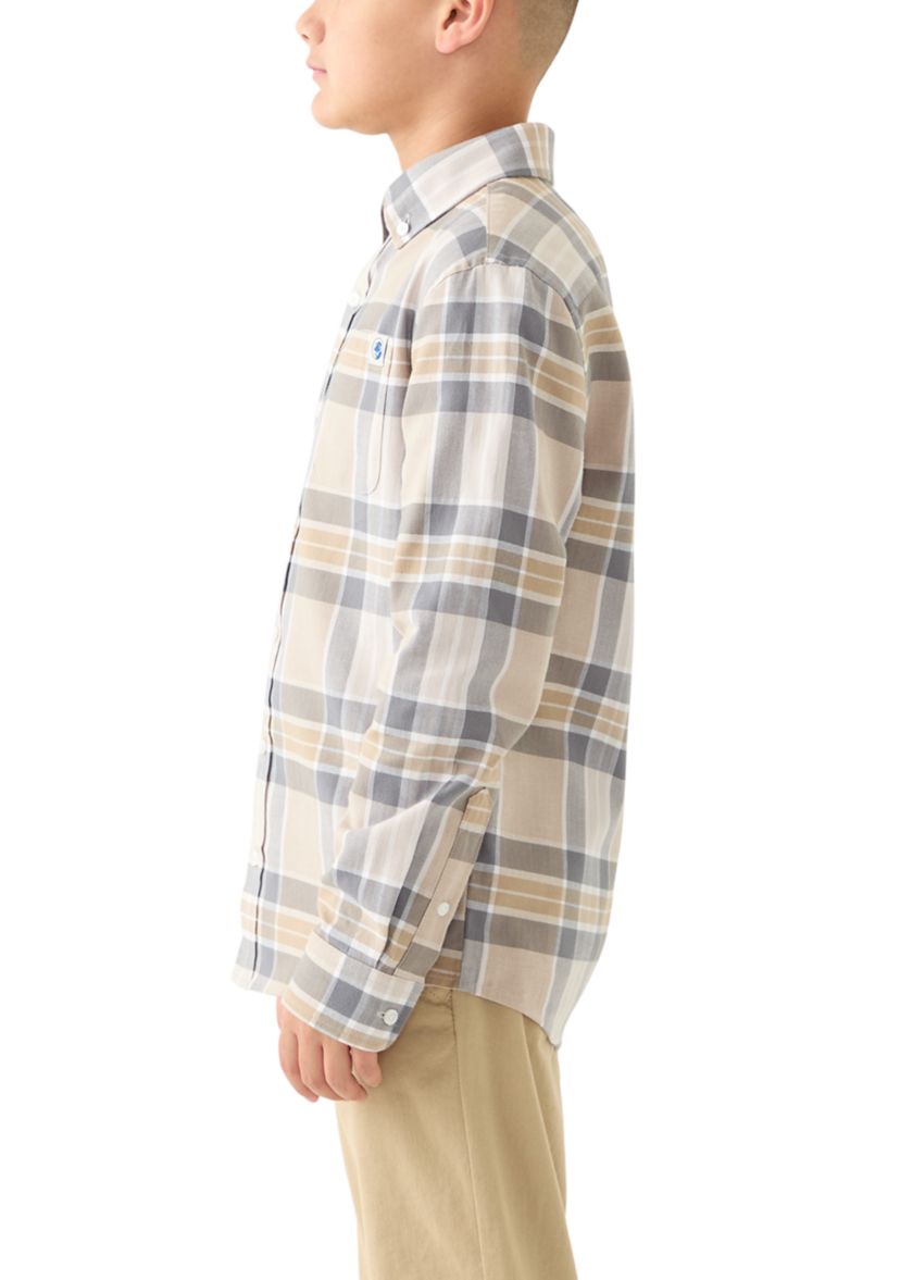 Boys 8-20 Long Sleeve Plaid Flannel Shirt