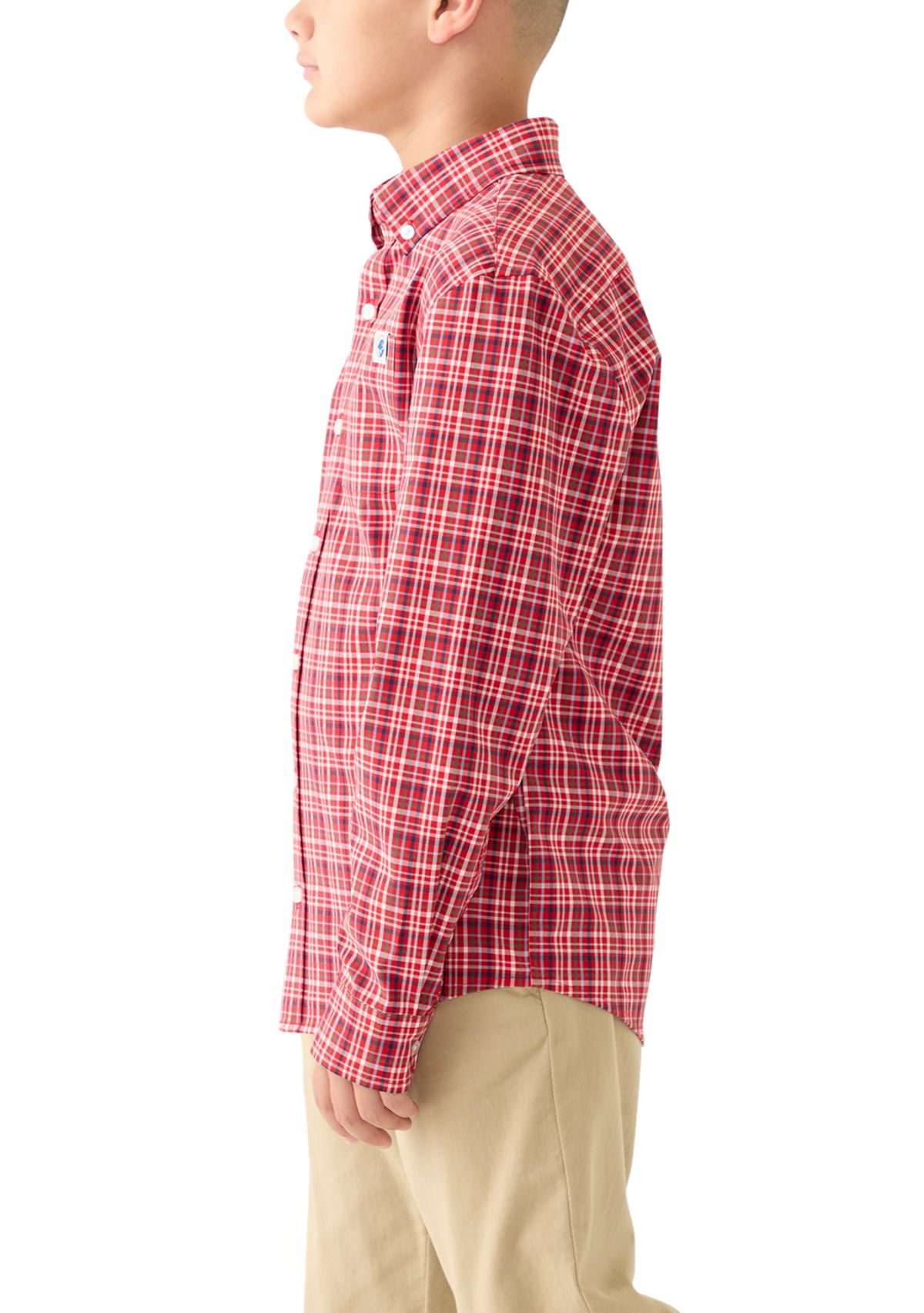 Boys 8-20 Long Sleeve Plaid Flannel Shirt