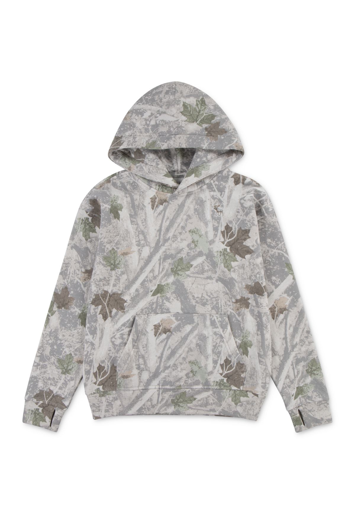 essential camo hoodie