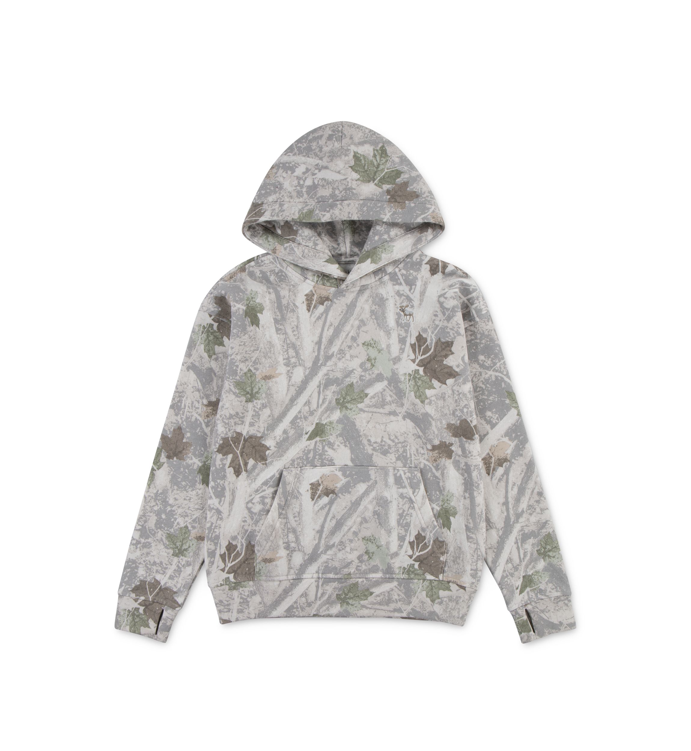 essential camo hoodie