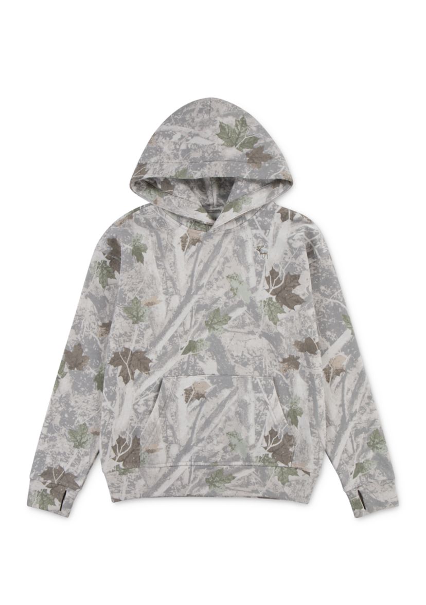 essential camo hoodie