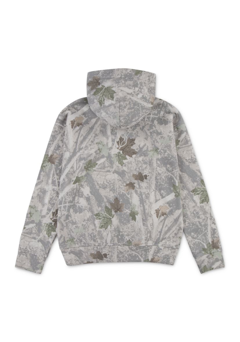 essential camo hoodie