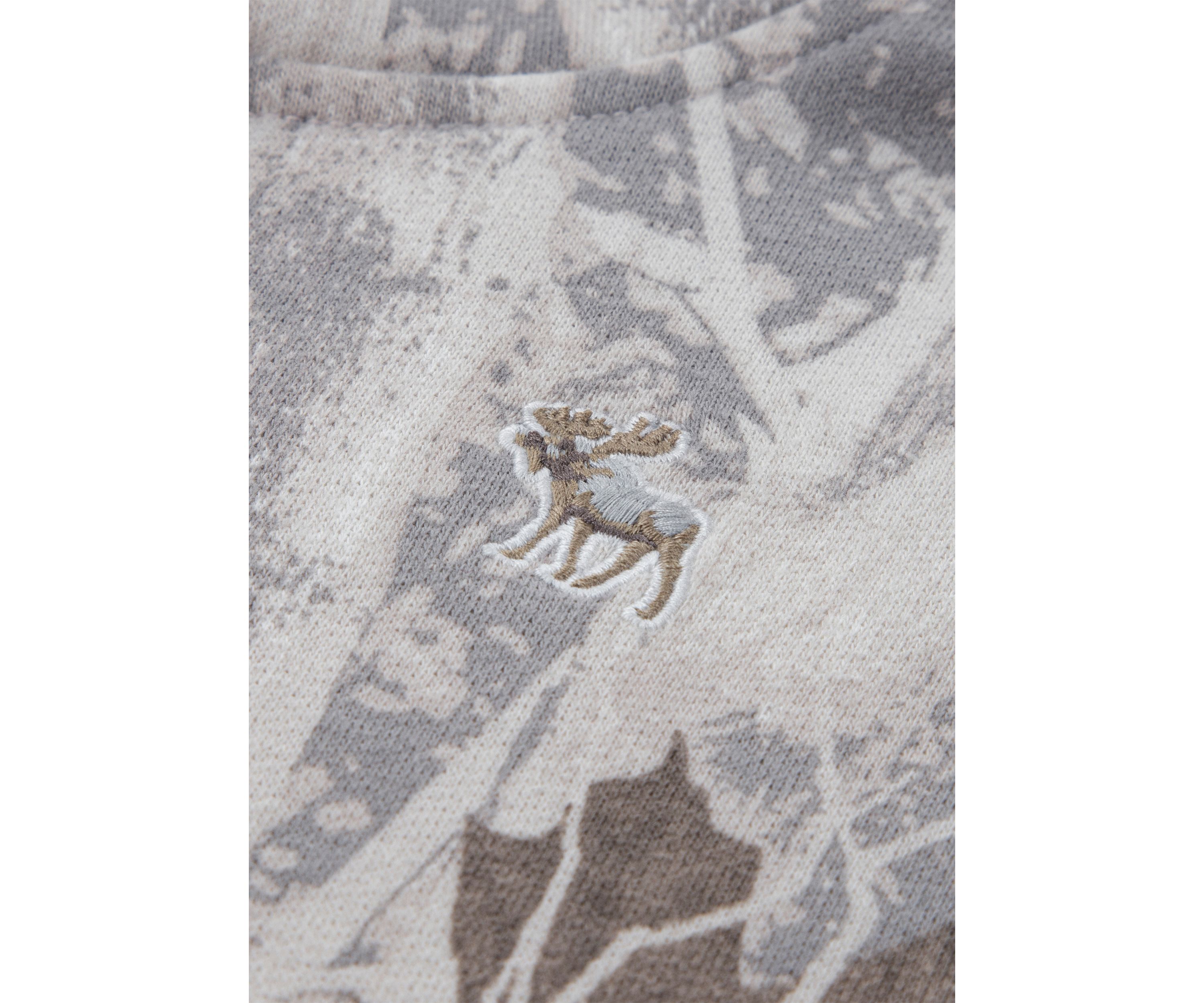essential camo hoodie