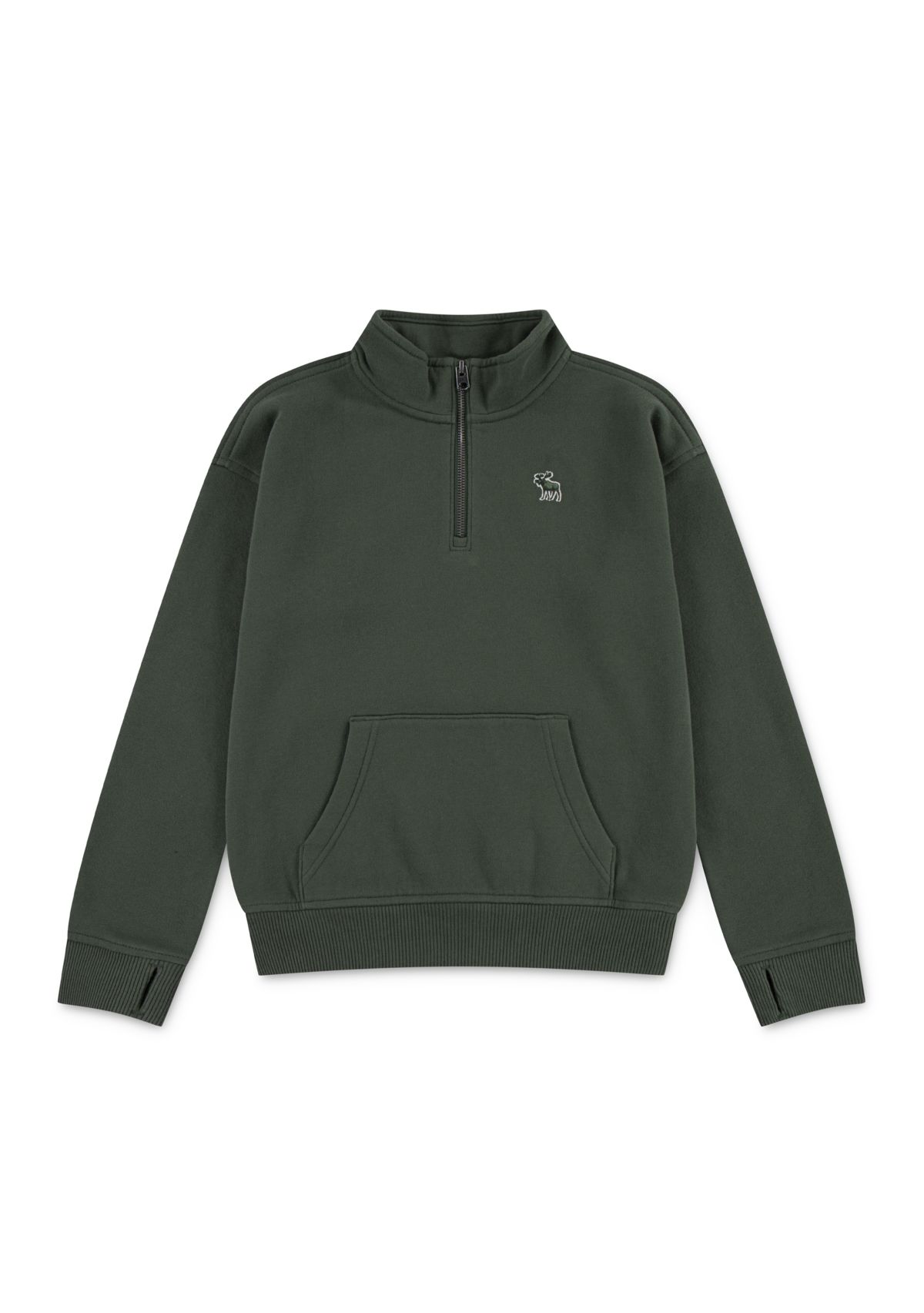 essential 1/4 zip pullover