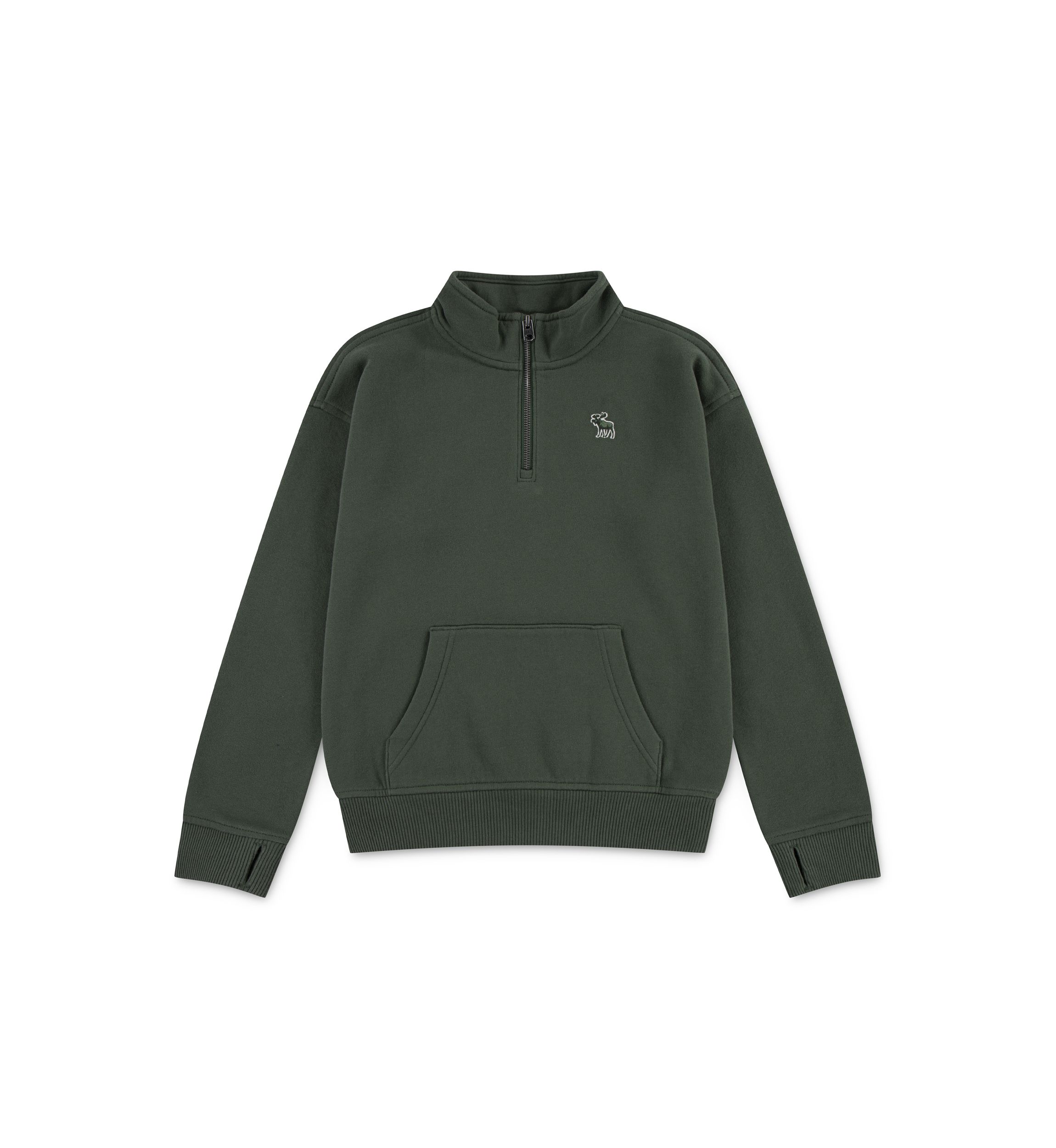essential 1/4 zip pullover