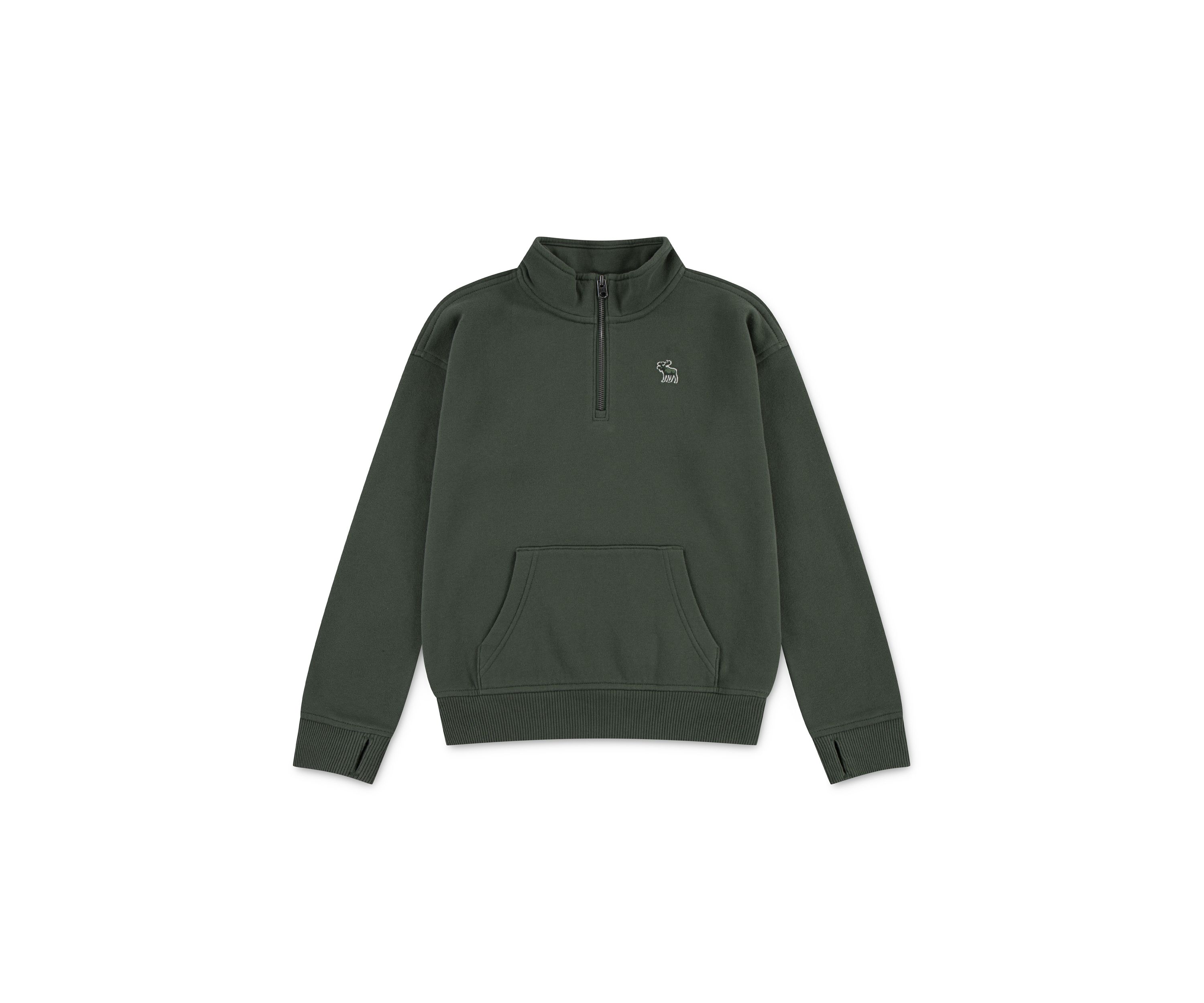 essential 1/4 zip pullover