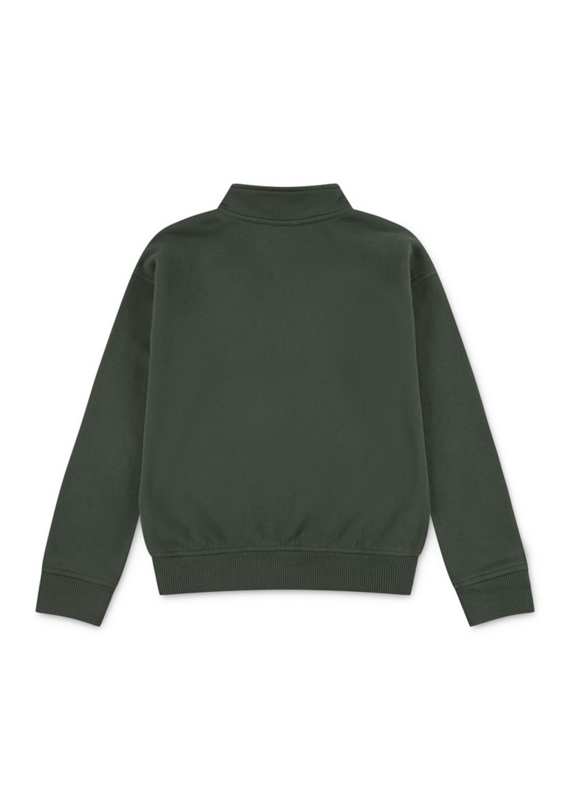 essential 1/4 zip pullover